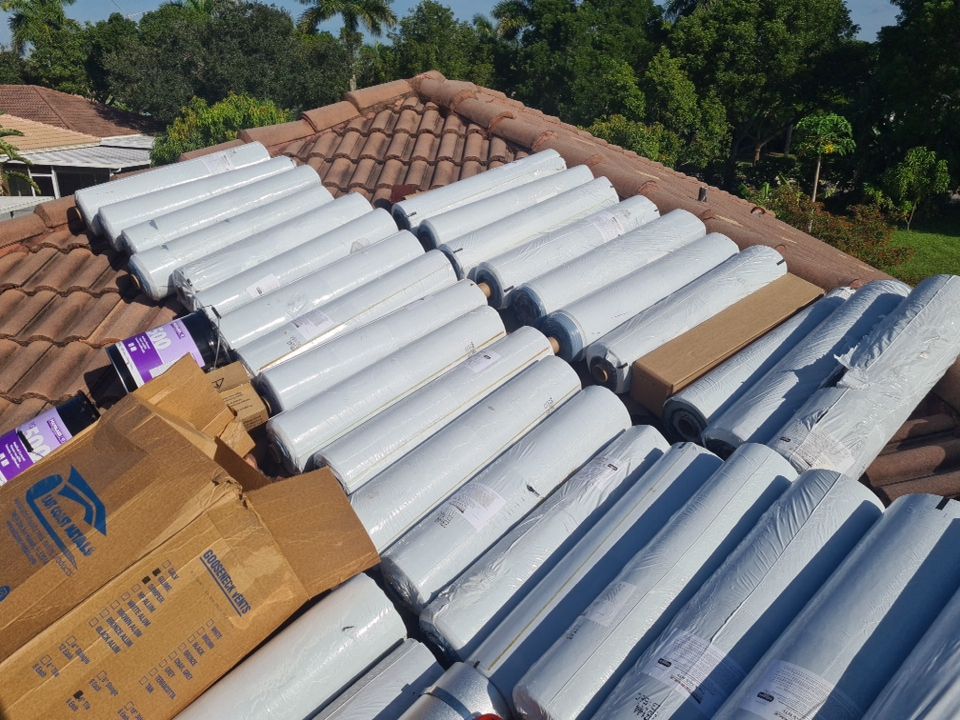 Residential Roofing Installation using Eagle Roofing Tile by BLUES BROTHERS ROOFING