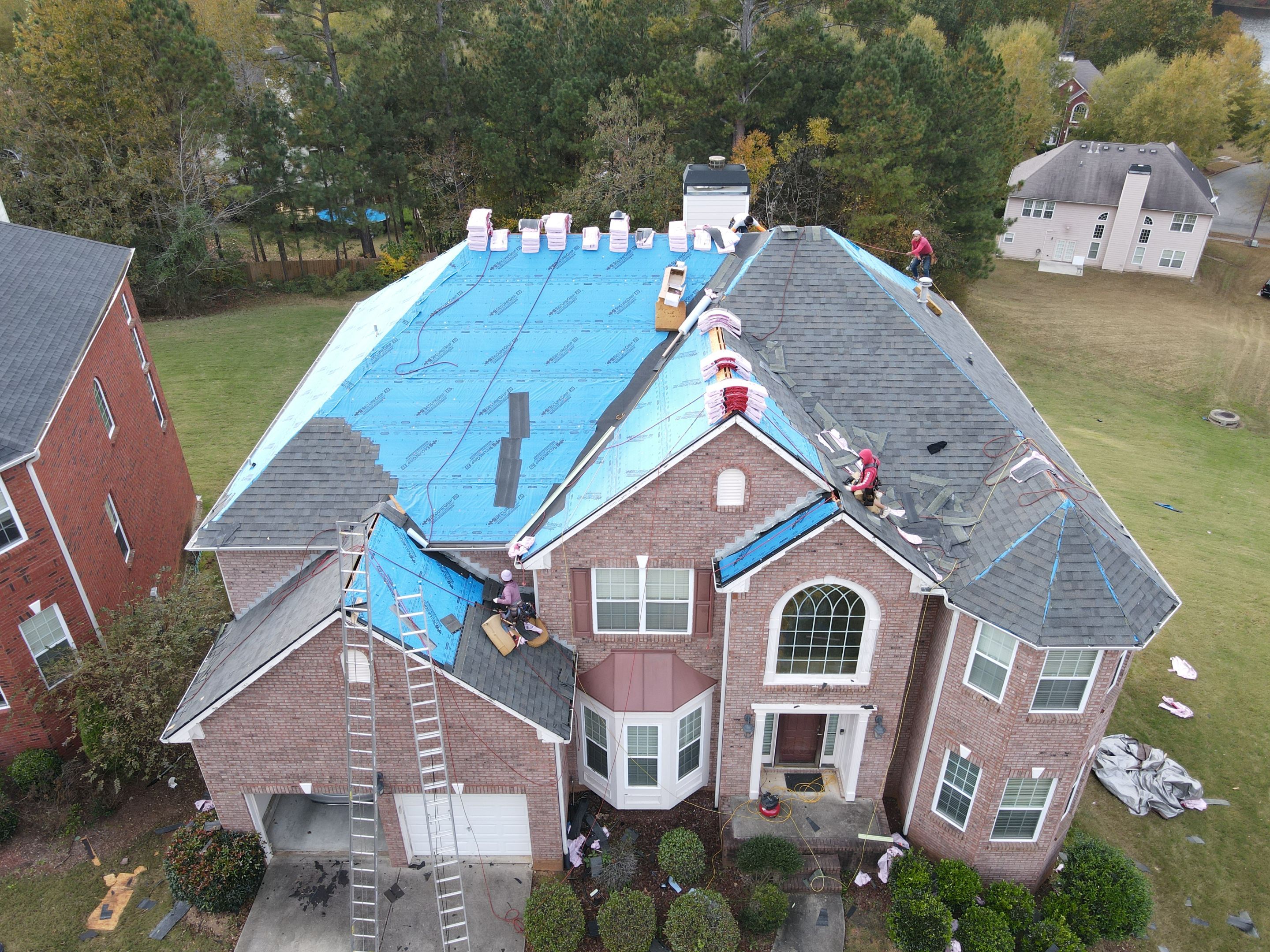 Residential Roofing Installation using Owens Corning by Inspector Roofing and Restoration