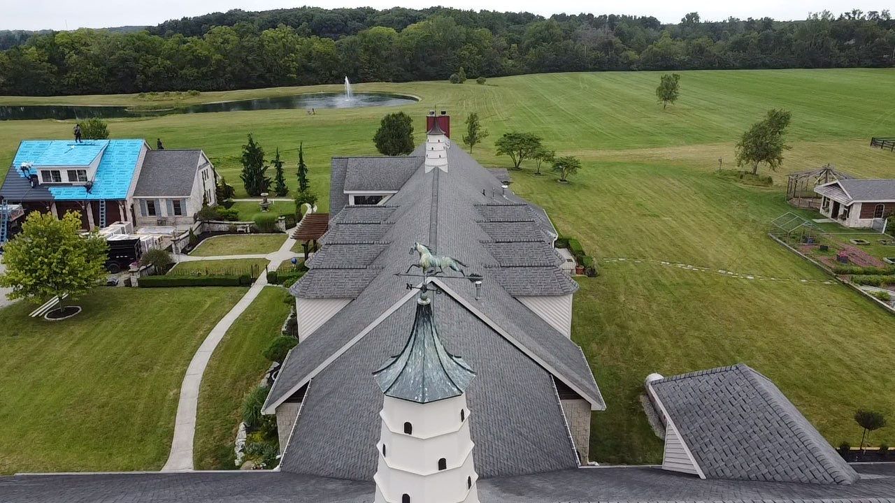 Burnished Slate Metal Shake Roof Installation – Bowling Green, OH by 4Ever Metal Roofing
