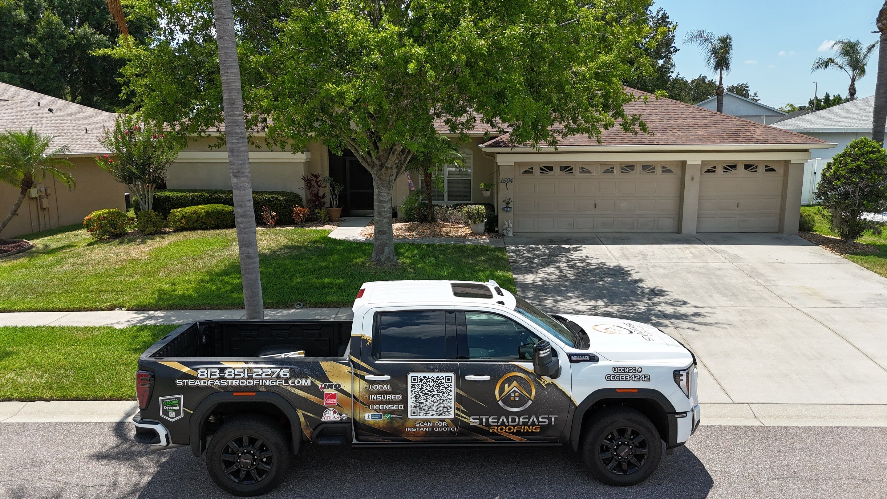 Roof Replacement in Sun City Center, FL by Steadfast Roofing 