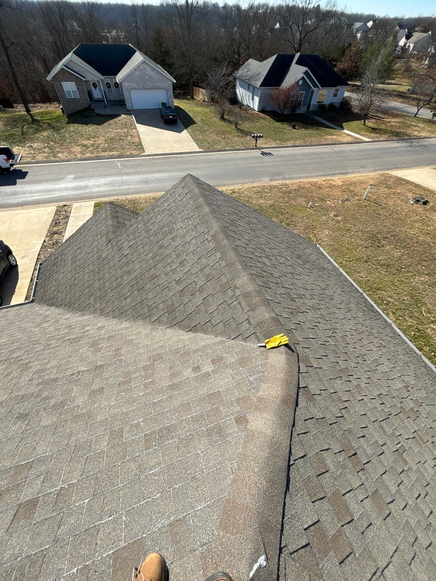 Residential Roofing Replacement - Atlas Pinnacle Pristine W/ Scotchguard - Color Morning Harvest  by Titan Commercial & Residential Roofing 
