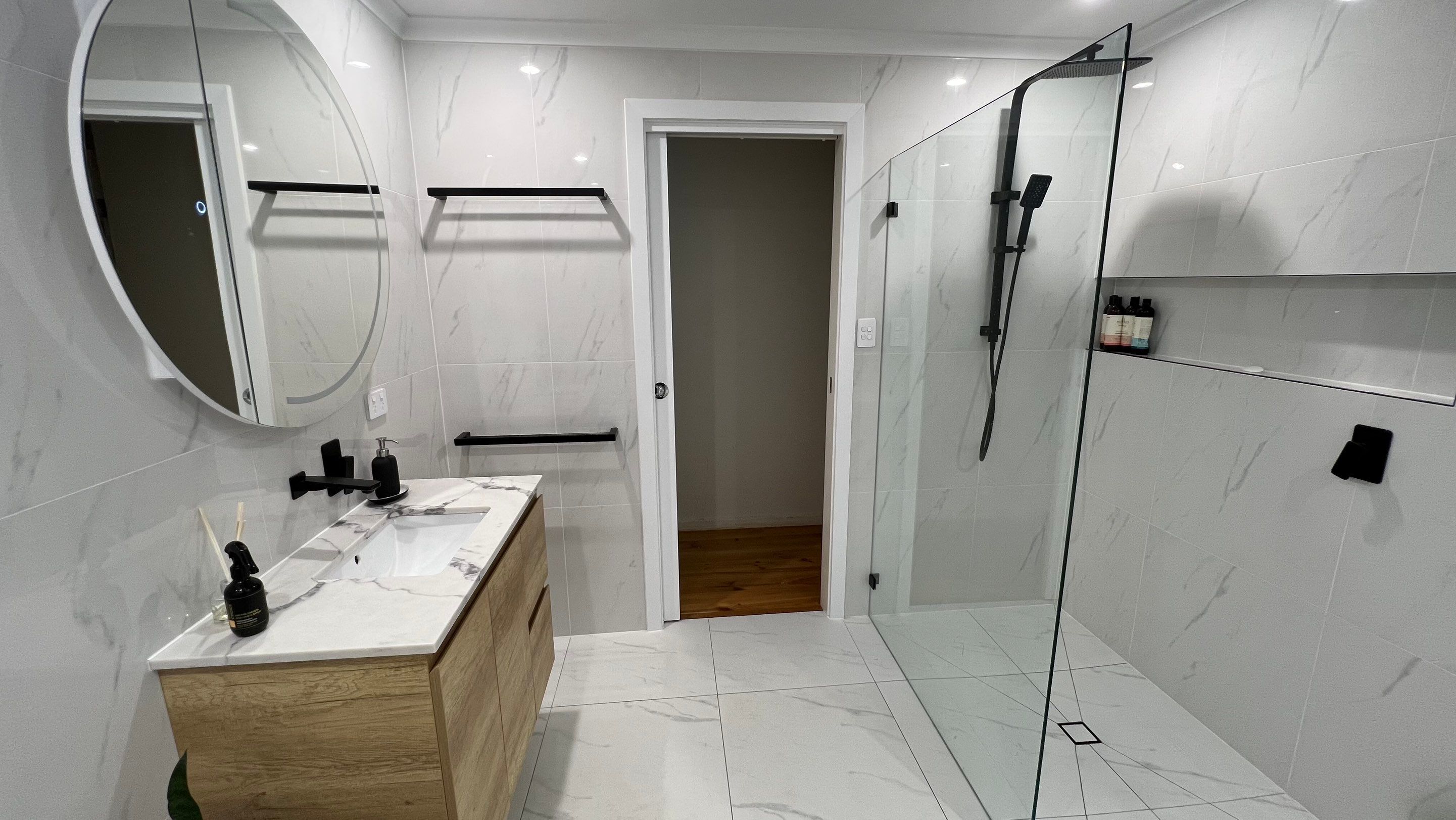 Separate Bathroom & Toilet Converted Into One Room by Re-seal Bathrooms