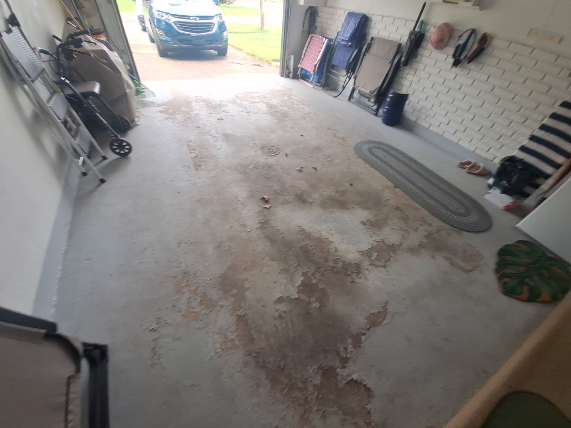 Garage Epoxy Flake Floor Installation – Muskegon, MI by Gordon Painting