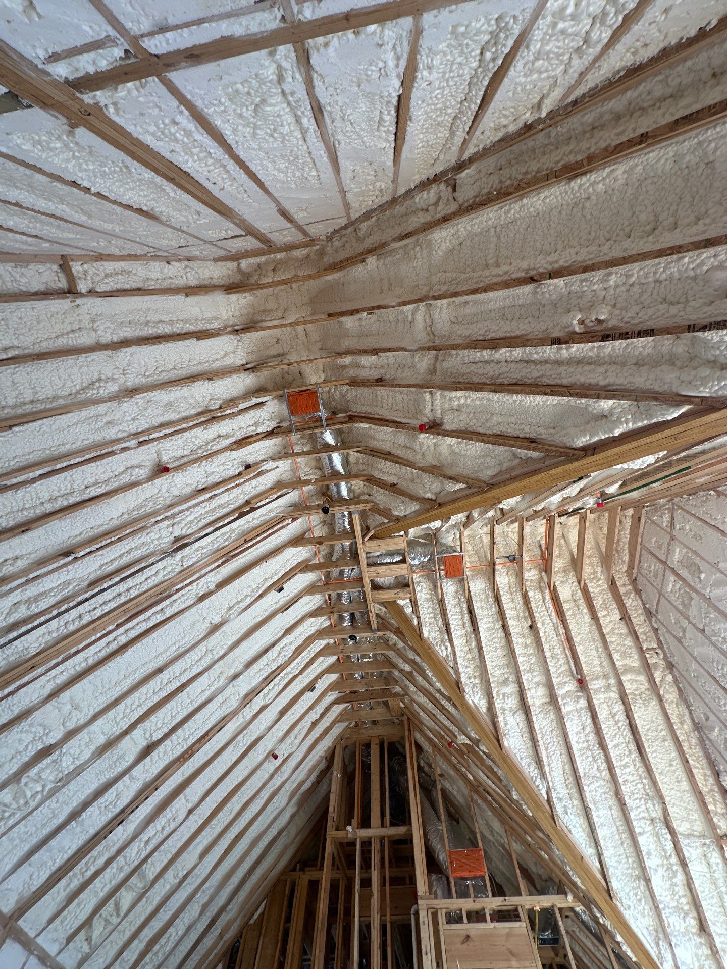 Full encapsulation open cell foam Dallas TX by Apex Insulation Solutions