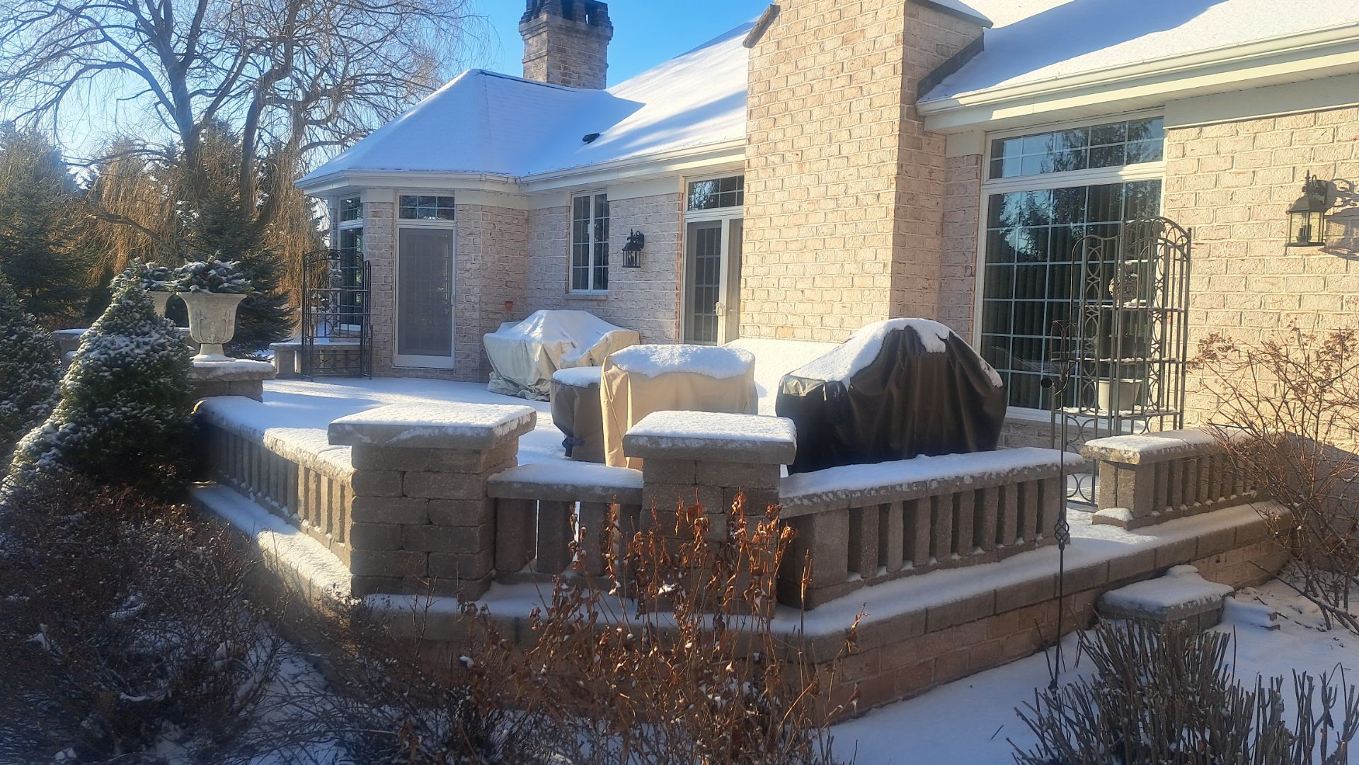 Classic Stucco Beauty  by Gellings Roofing & Siding