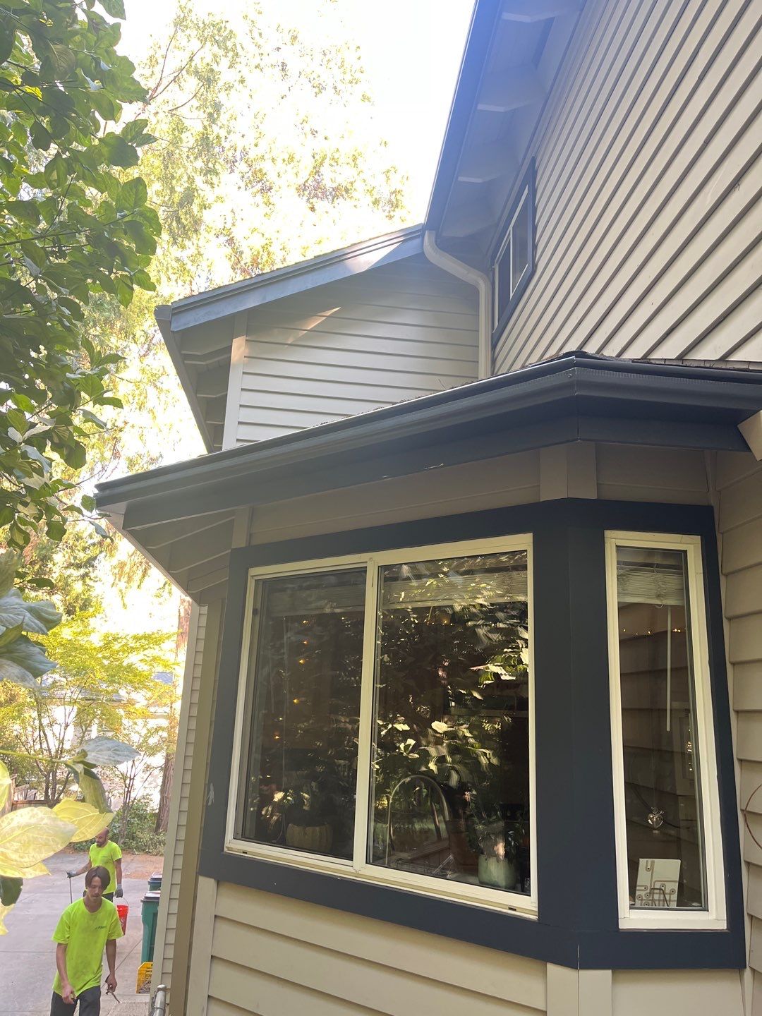Gutter Installation using Englert LeafGuard Gutters by Byers Enterprises 