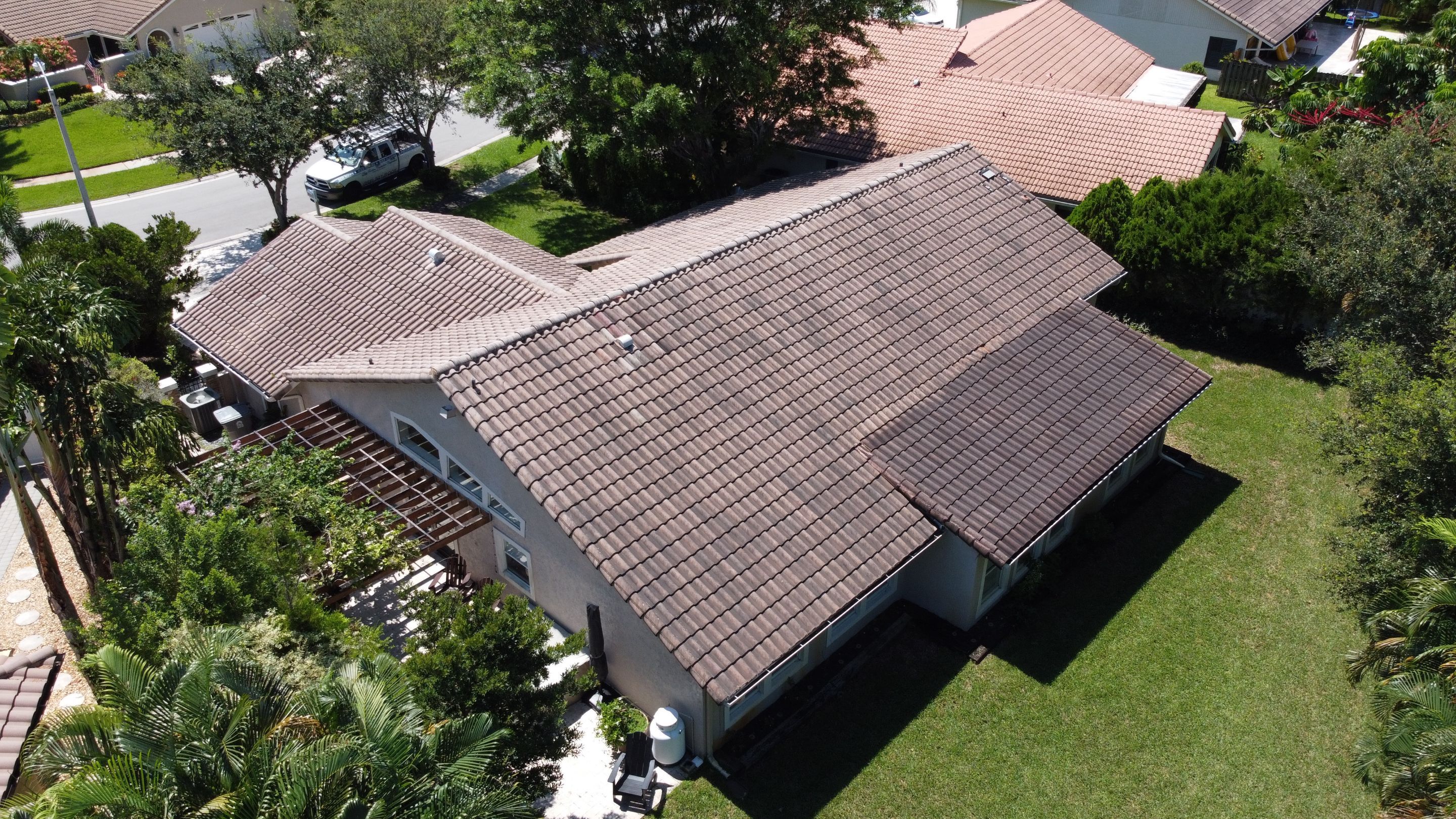 Residential Roofing Installation using Eagle Roofing Tile by BLUES BROTHERS ROOFING