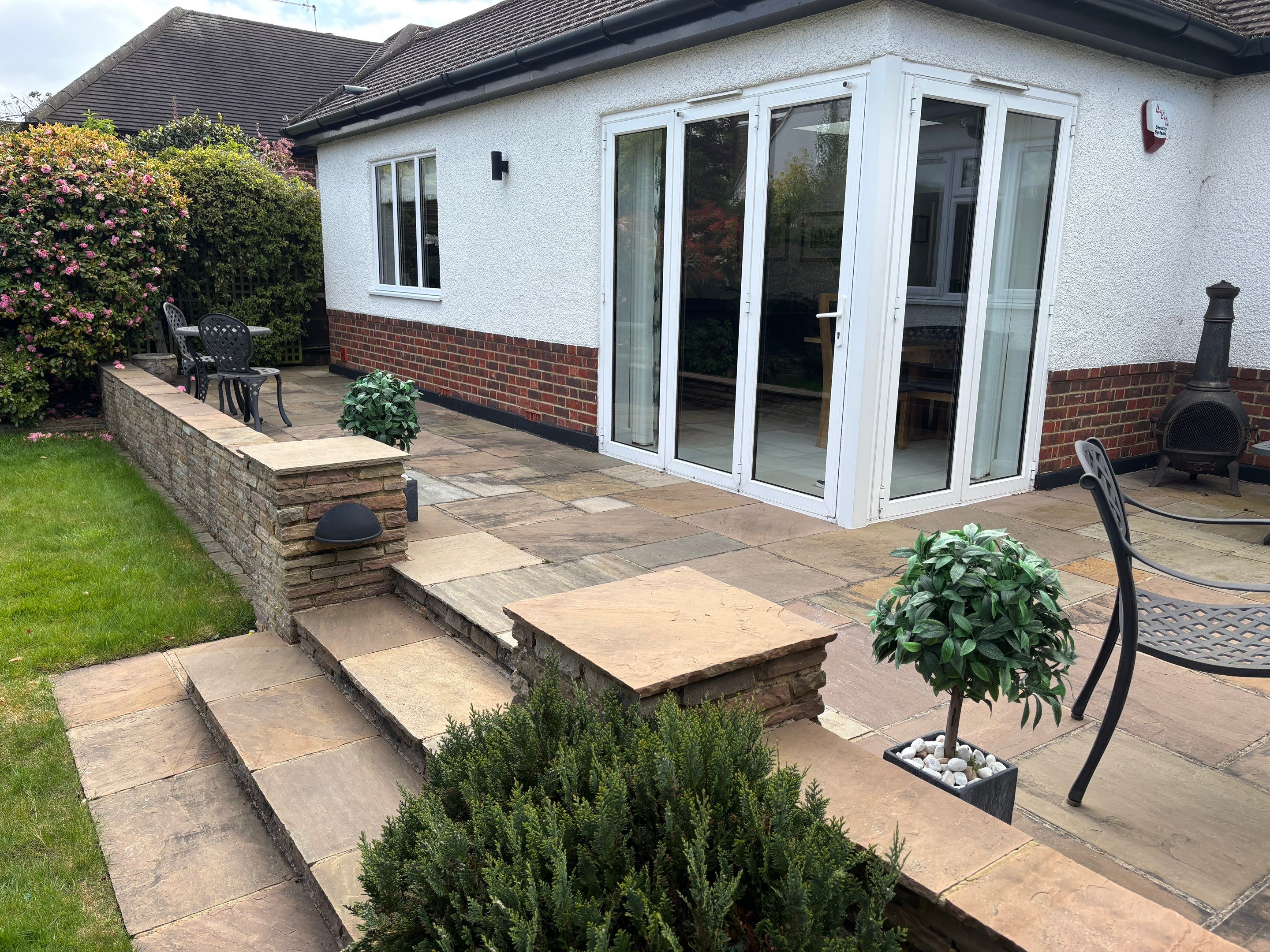 Patio and Lean to clean Epsom by Ges Exterior Cleaning ltd