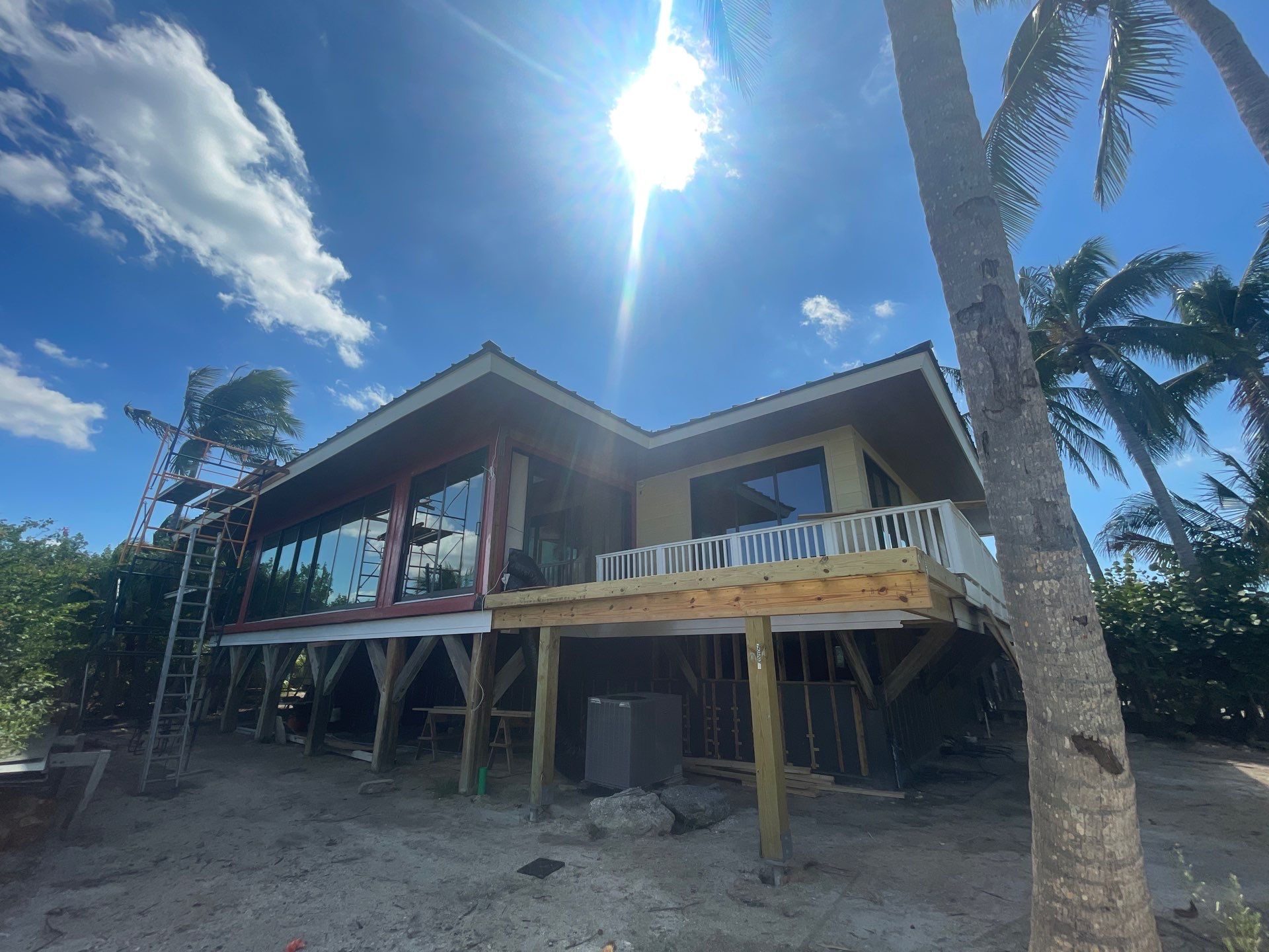 7-Inch Smooth Box Seamless Gutters using Seamless Gutters and Metal Fascia in Sanibel FL by Gutter Professors