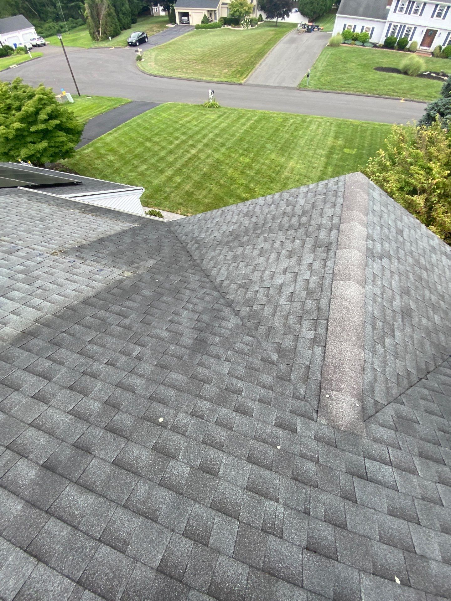 Estate Gray Shingles by Reimagine Roofing