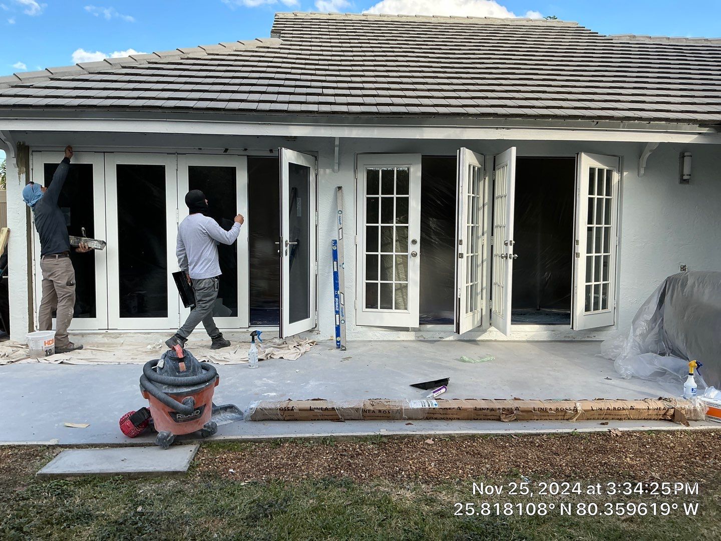 Impact Window and Door Replacement using Bi-Fold Doors by ASP SuperHome