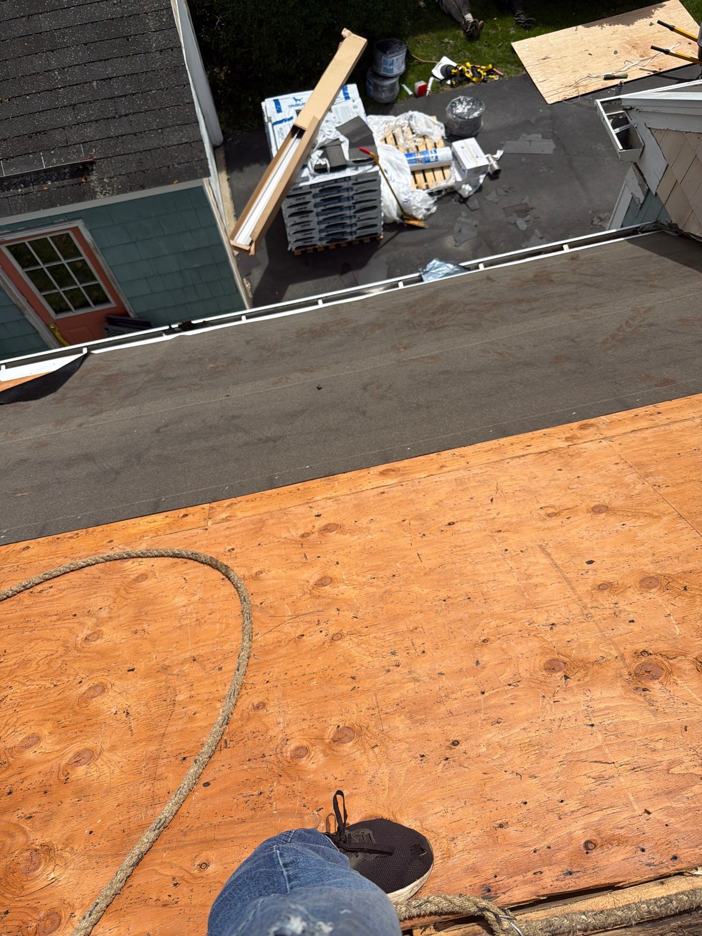 Residential Asphalt Roofing Installation in South Portland, Maine by Tall pine roofing