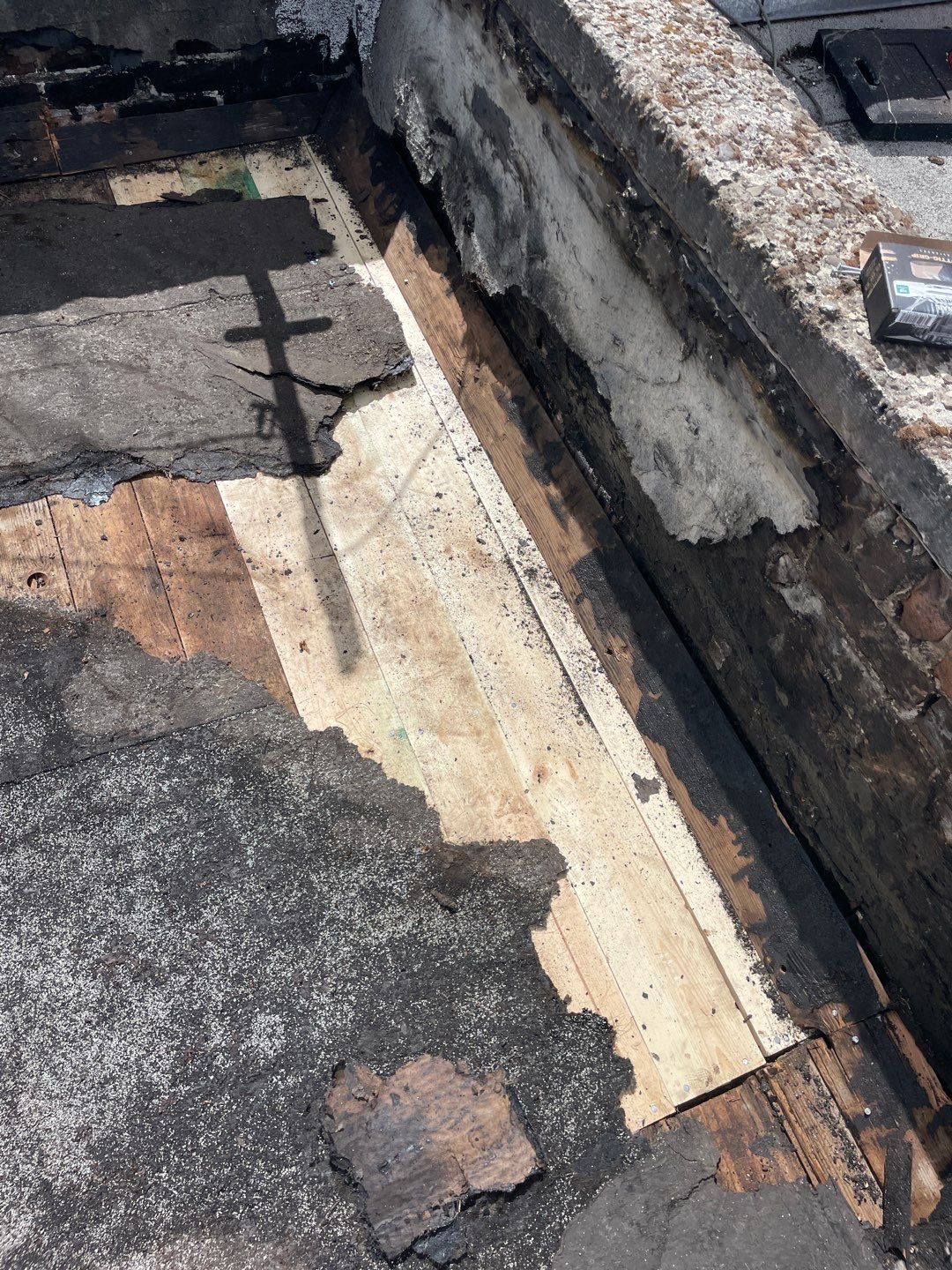 Commercial Flat Roof Installation using GAF 60Mil TPO  by Orezona Building & Roofing Company, Inc.