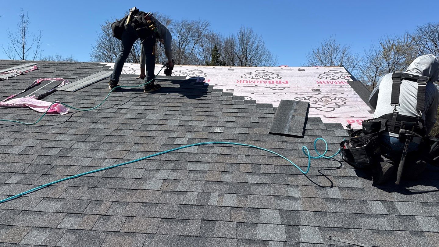 Roof Replacement using Owens Corning Williamsburg Gray by 180 Contractors