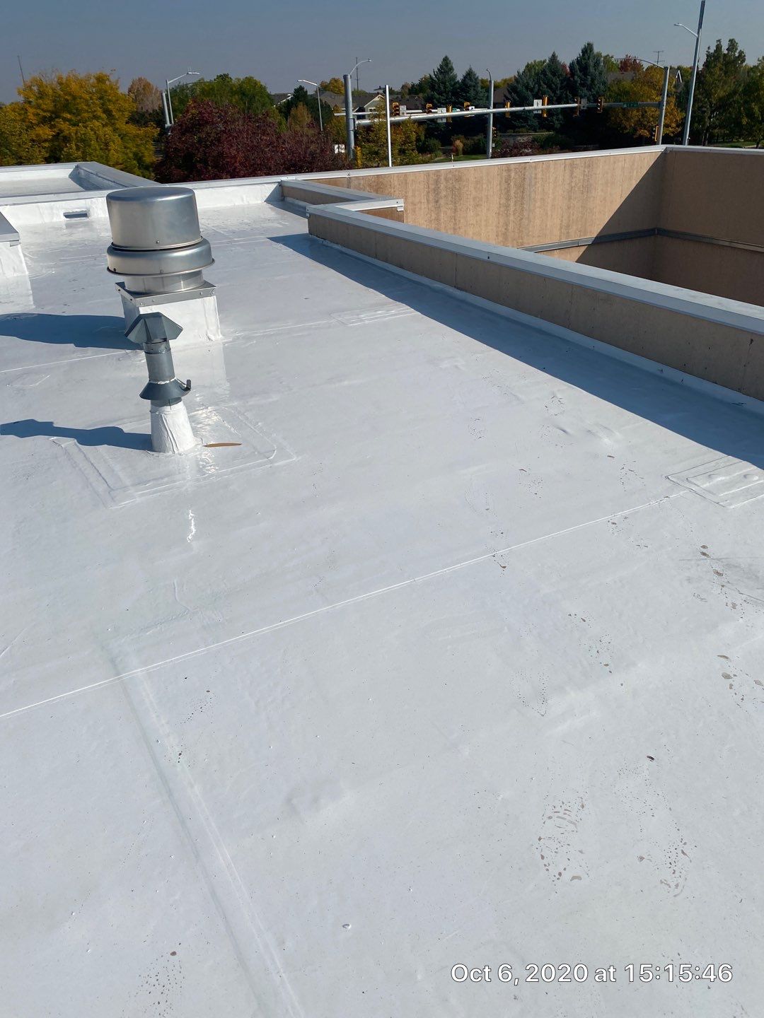Commercial Roofing Installation using American Standard Coating - S  by A to Z Roofing