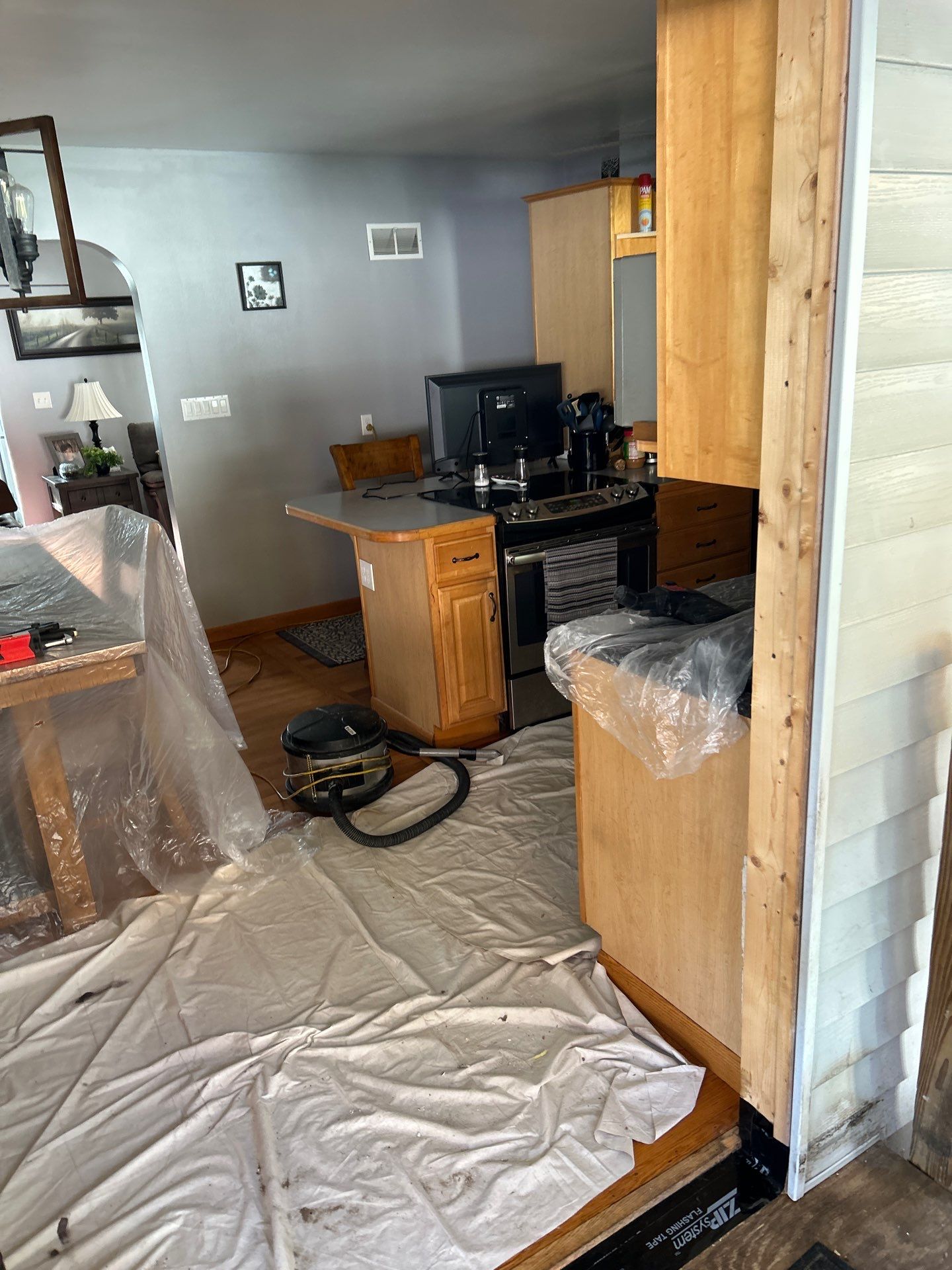 Sliding Door Installation in Schenectady, NY by Yankee Home Improvement