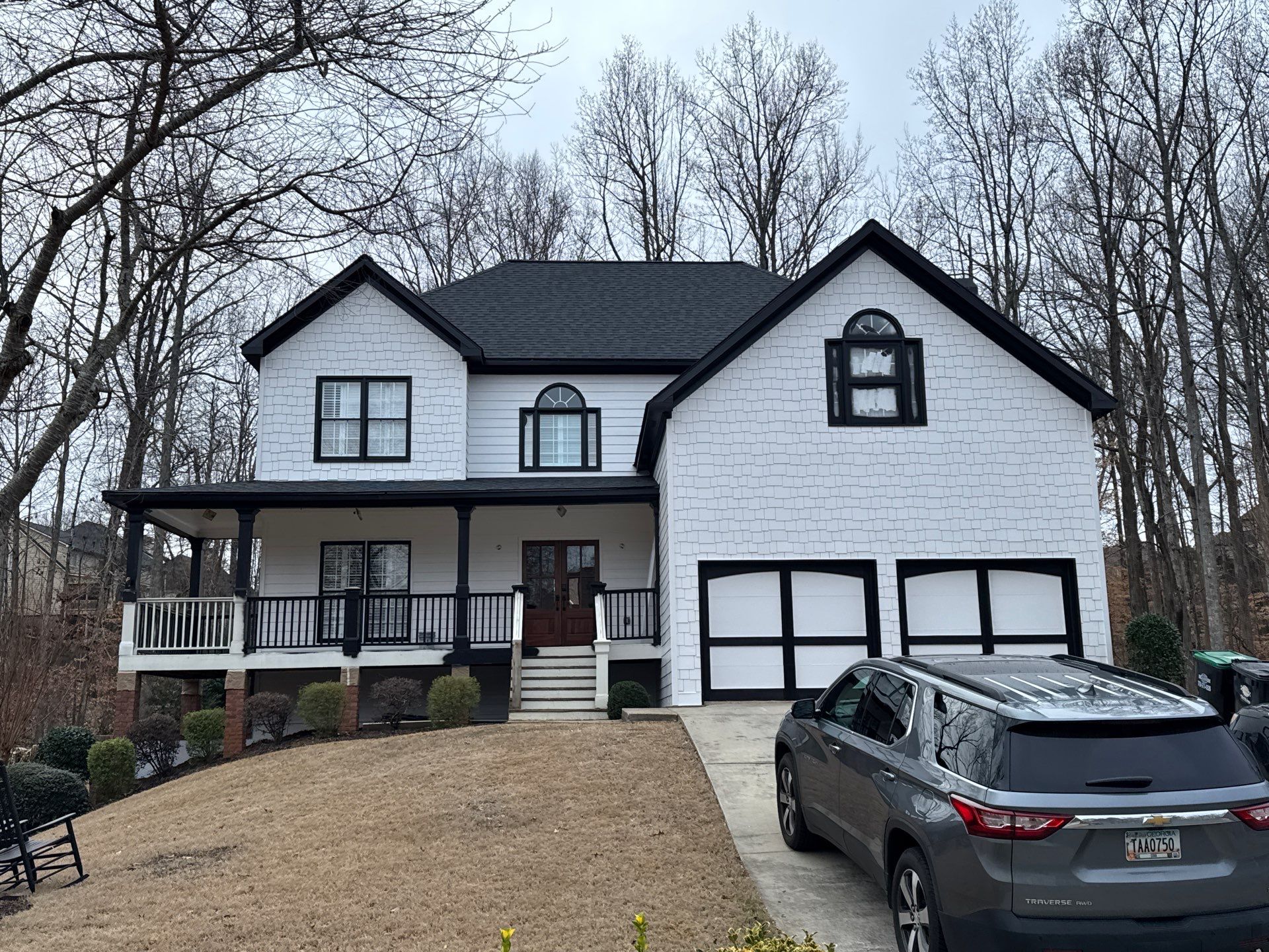 Exterior Painting and Trim Transformation in Acworth Georgia by Swift Home Renovations