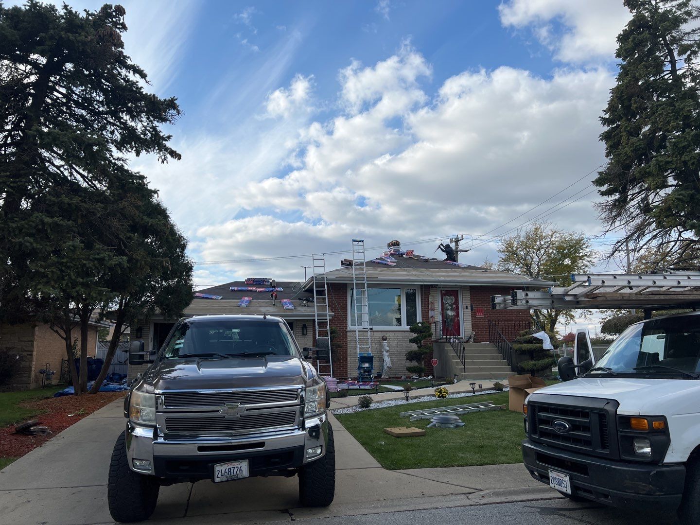Residential Roofing Installation using GAF Timberline HDZ by Pro Home Services Inc