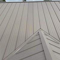 24ga 1.5" Mechanical Seam Buckskin  by Total Roofing System The Metal Roof Experts