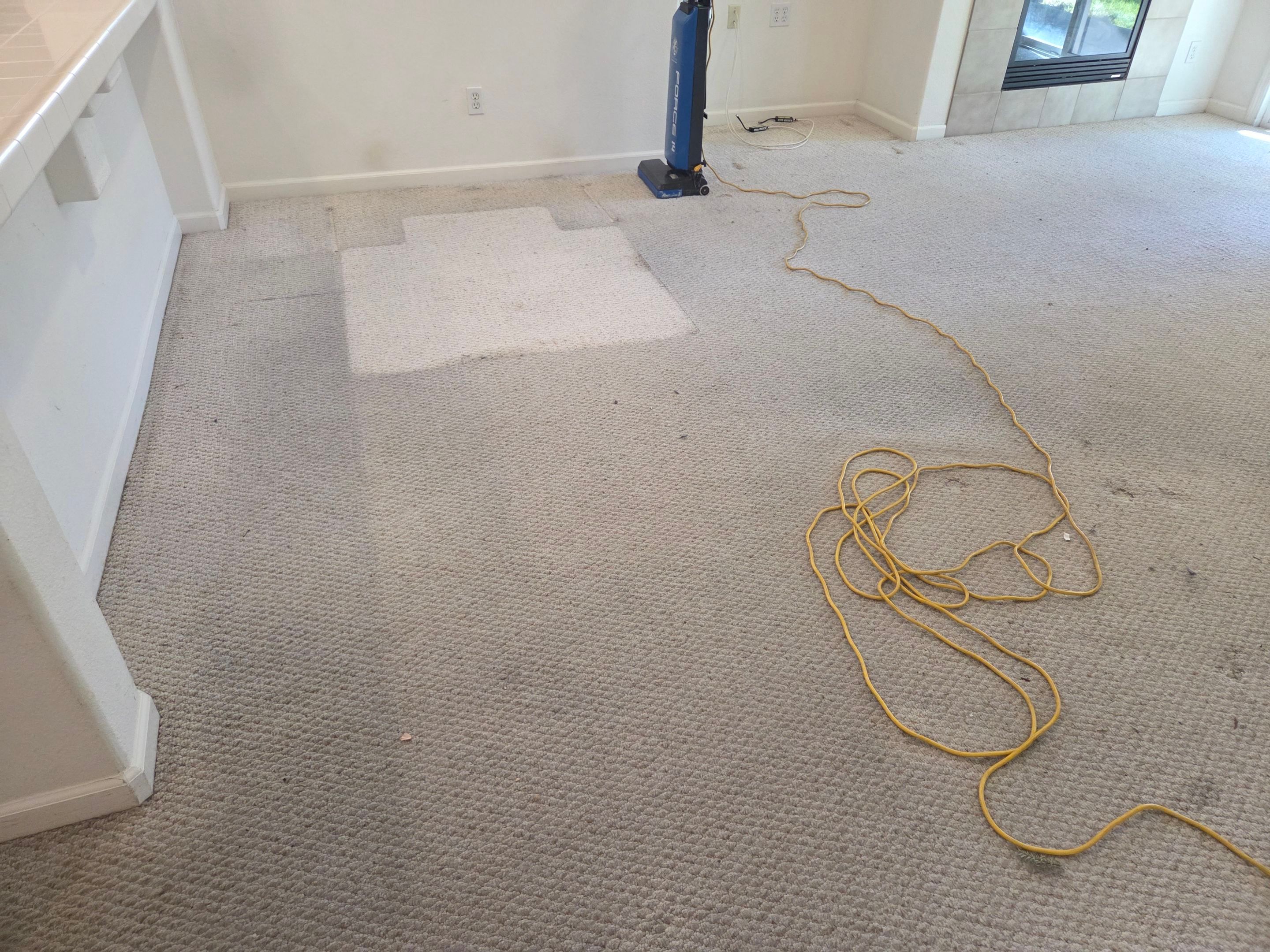 Heavy Carpet Cleaning for a Listing by Ardent Carpet Restore LLC