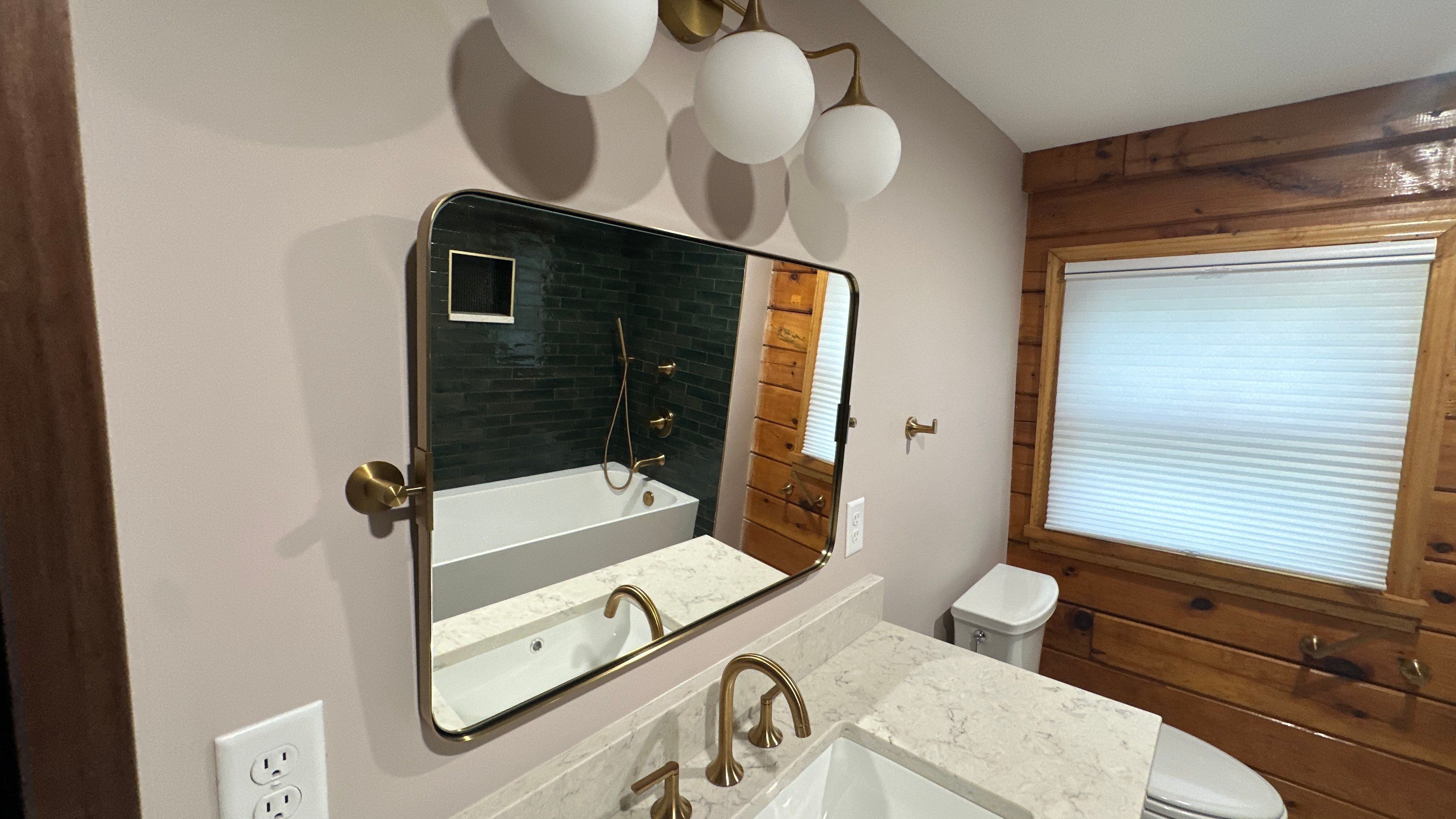 Brandt Double Bathroom Remodel by Integrity Tile and Home LLC