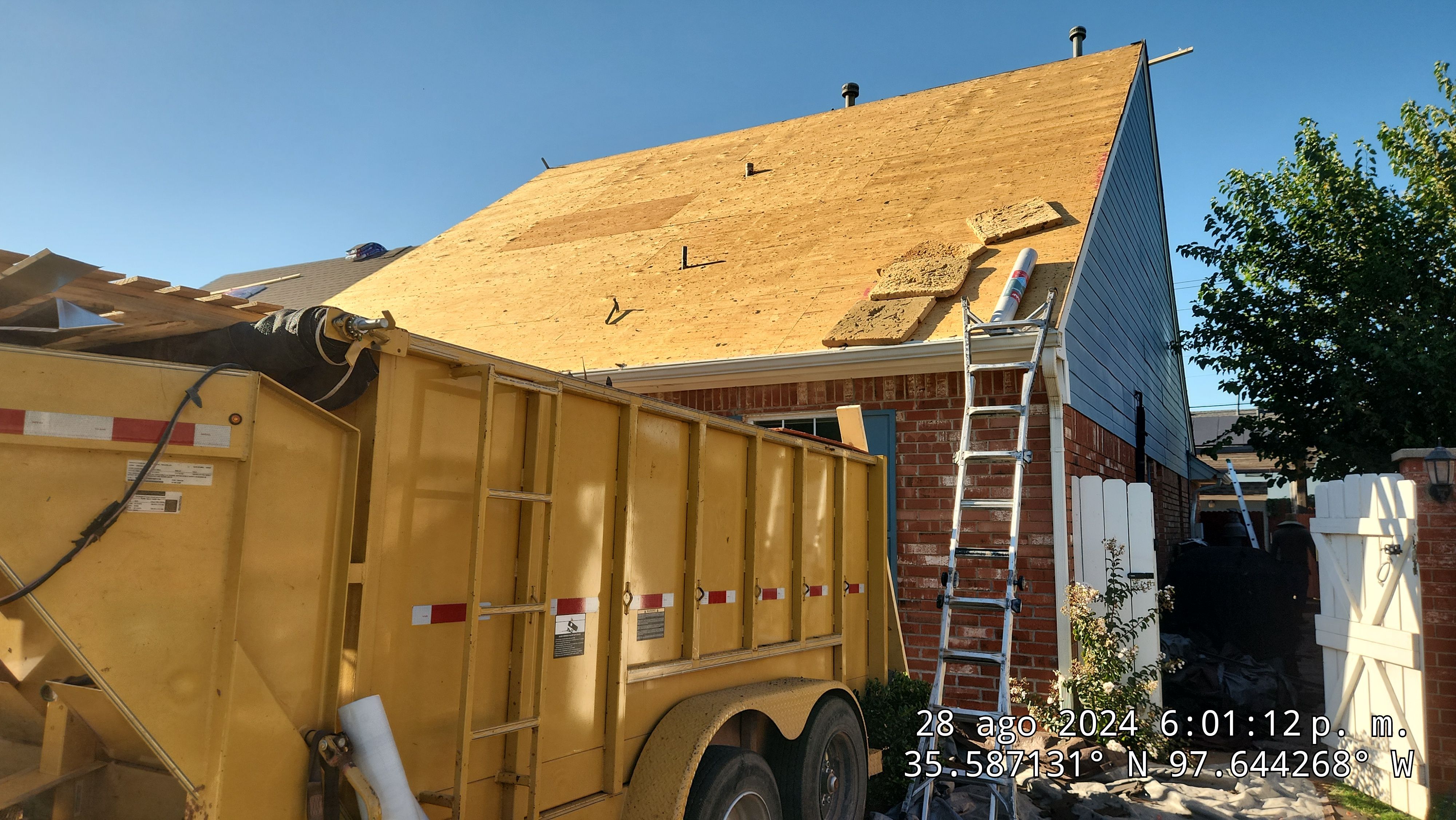 Residential Roofing Installation using GAF by Castillo Roofing