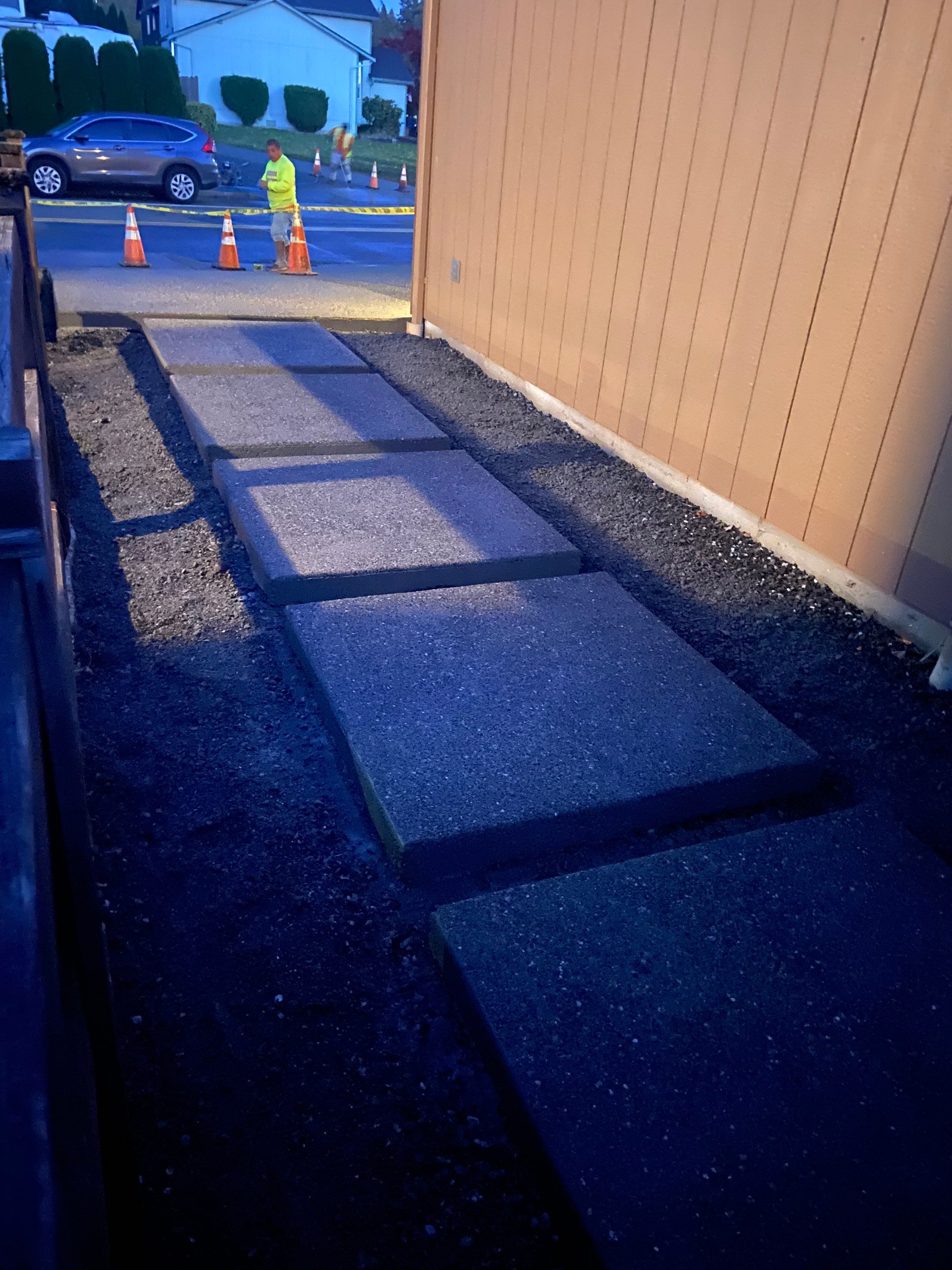 Custom Aggregate Walkway | Marysville  by Jireh Asphalt & Concrete Inc 