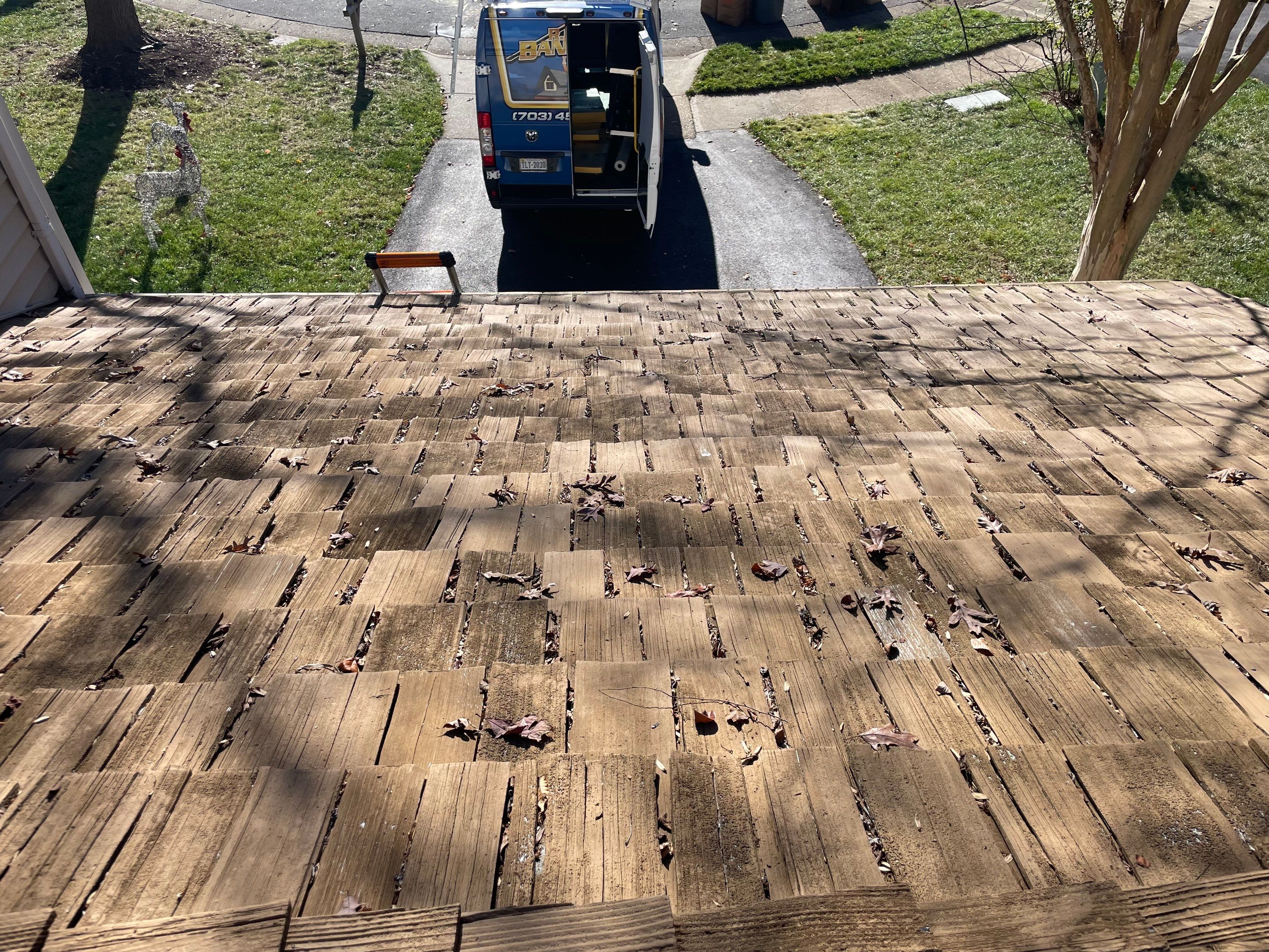 Fairfax Station :Residential Roof Replacement with CertainTeed Landmark Pro in Max Def Drift Wood by RM Banning, Inc.