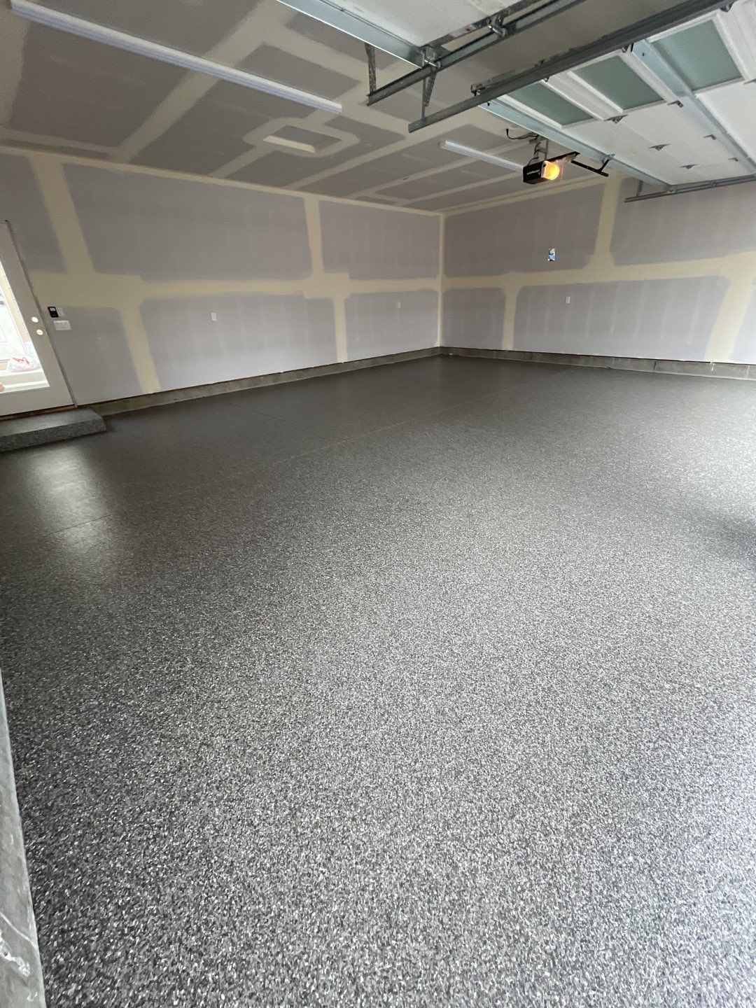 Garage Transformation using Silver Creek by Croc Coatings, LLC