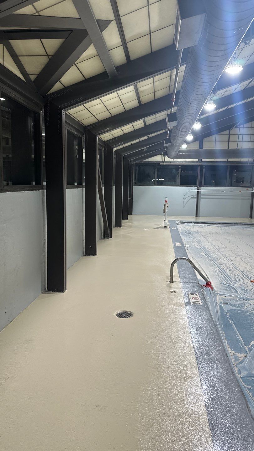 Hotel Pool Deck Project in Mason by Floors in a Day, Inc