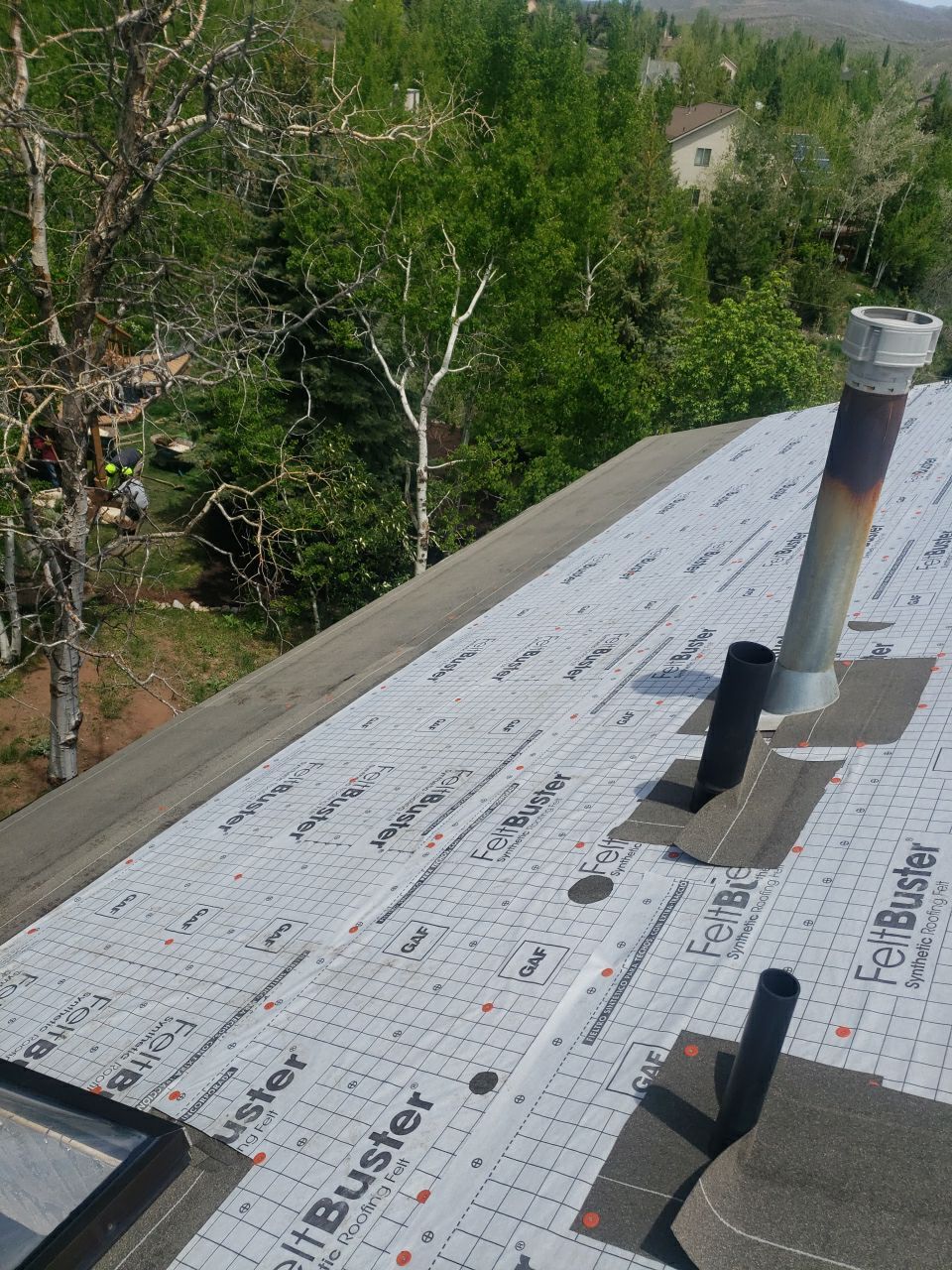 Residential Roofing Installation using GAF Timberline HDZ - Lifetime Shingle by The Roof Doctor