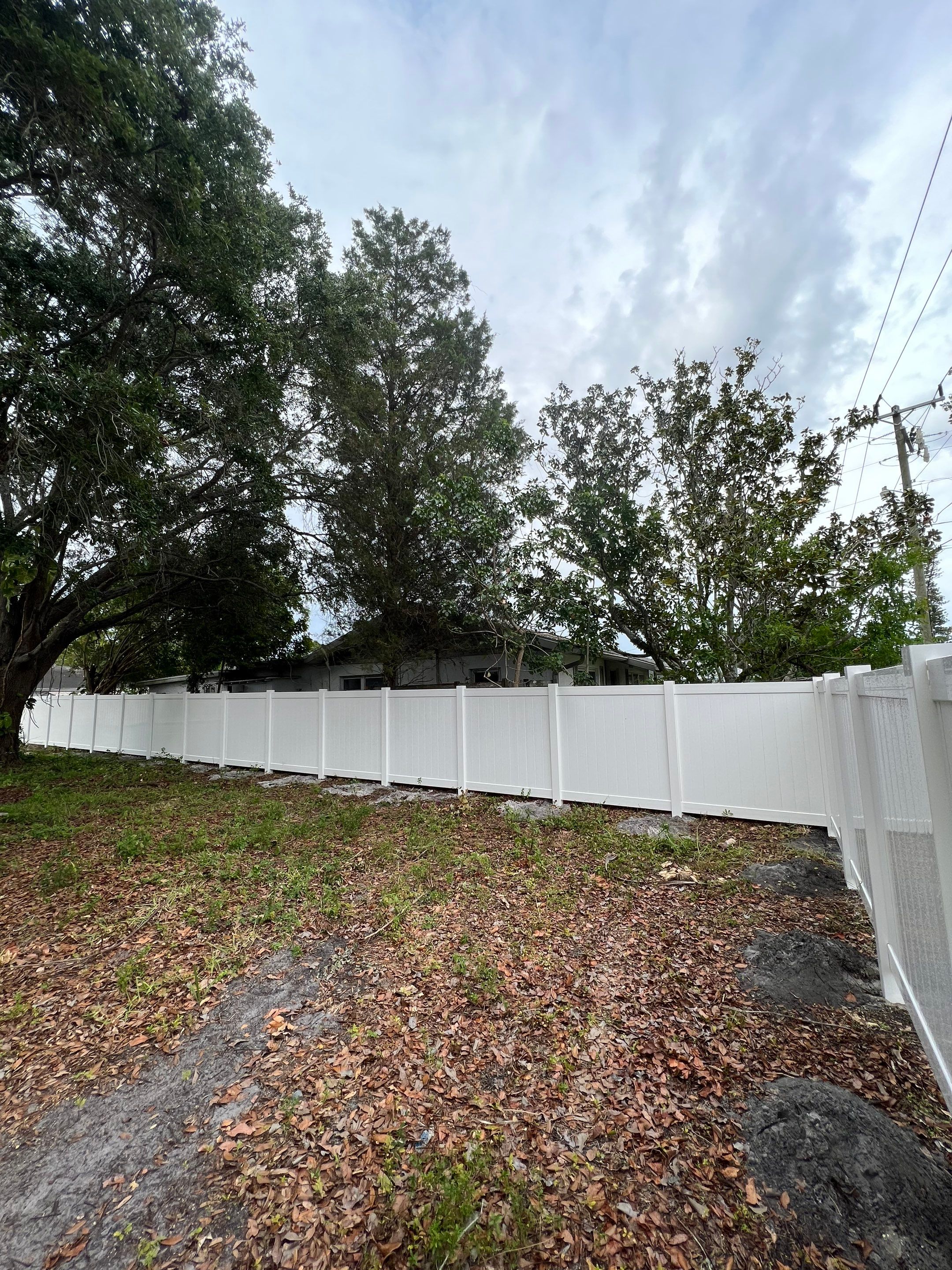Bradenton, FL 6ft. Tall White Vinyl Privacy Fence  by Asap fence and gates, LLC