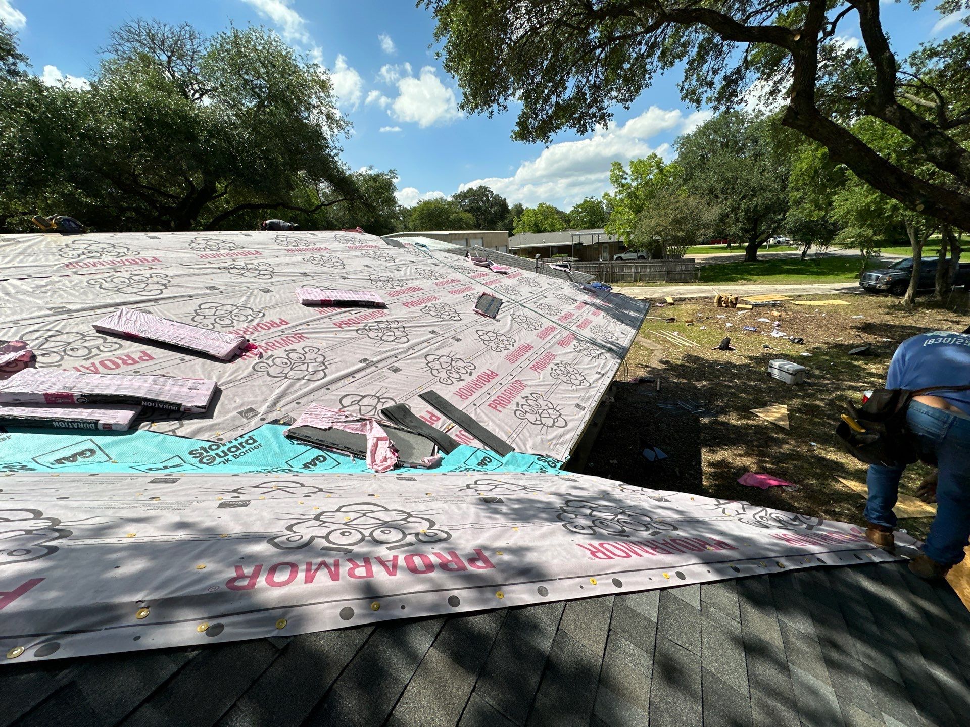 Project in Baytown by Motion Roofing