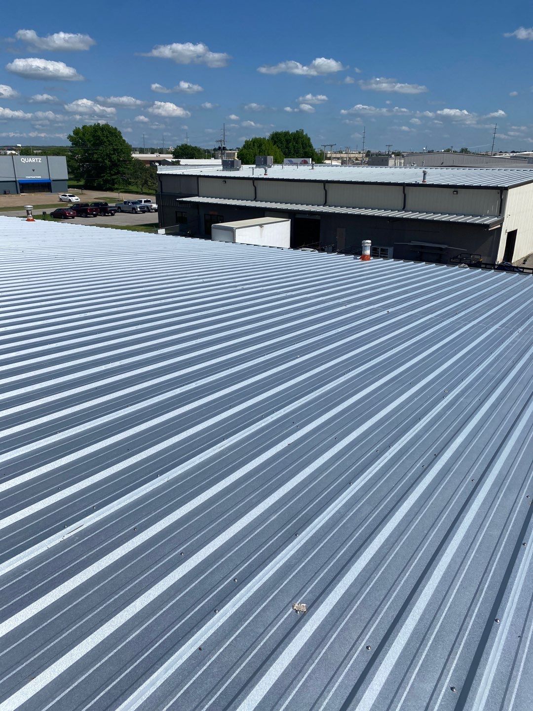 Metal Roof Project in Tulsa by Decor Roofing & Restoration