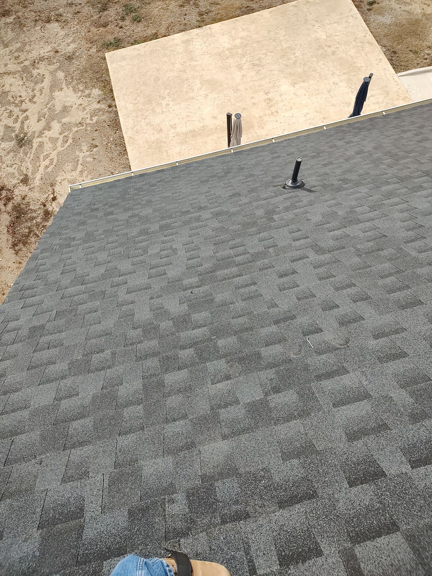 Residential Roof Replacement using GAF NATURAL SHADOW - CHARCOAL by Elite Roofing LLC