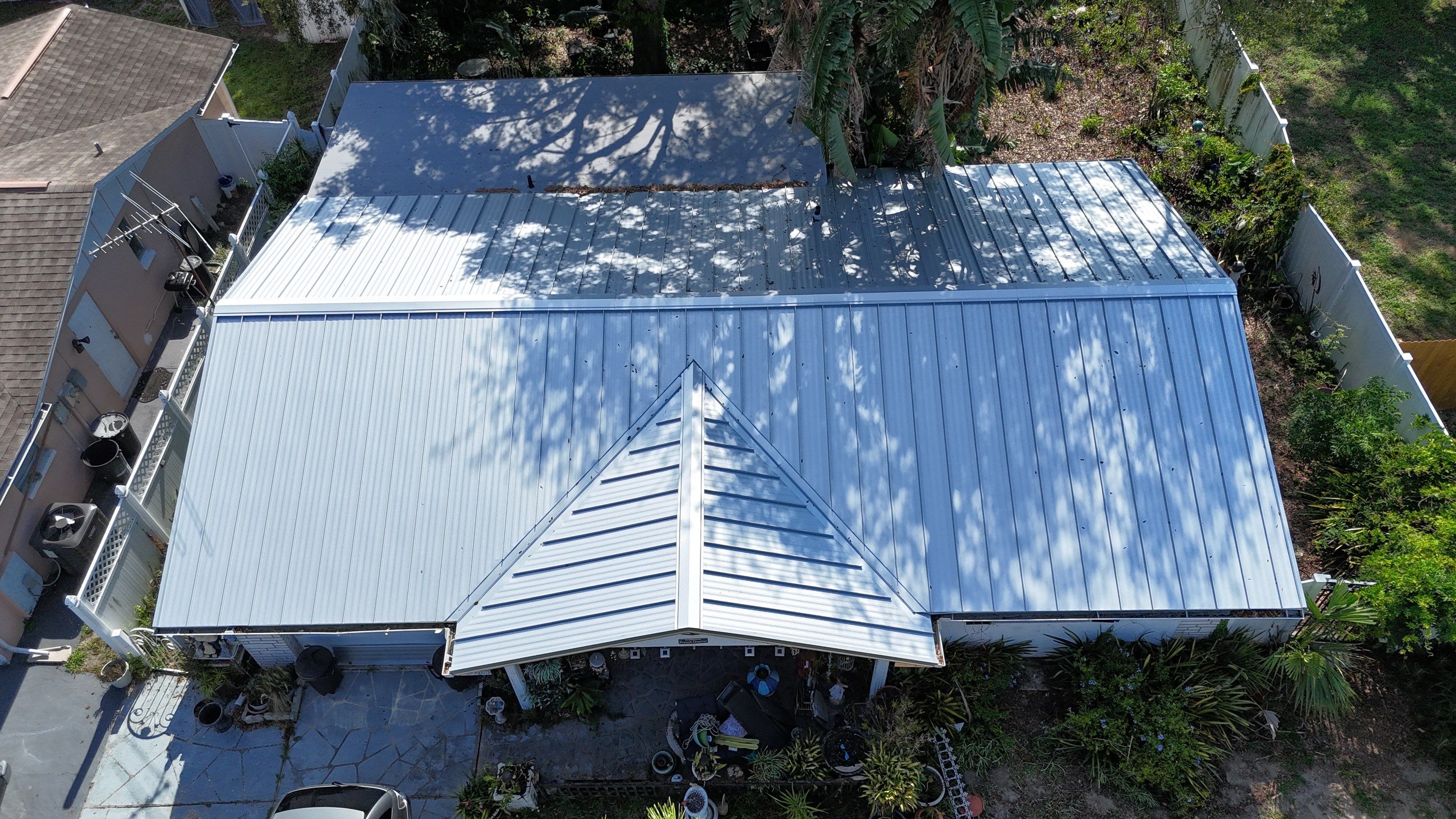 Standing Seam Metal Roof Replacement in Port Richey, FL by Steadfast Roofing 