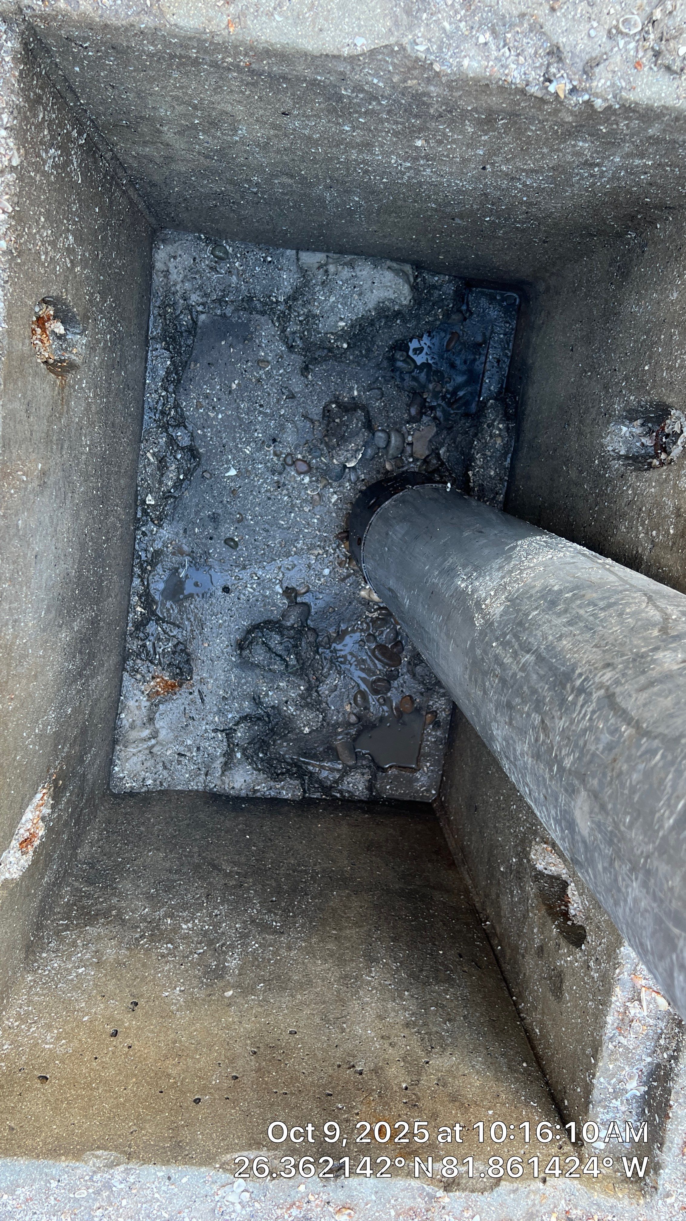 Little Hickory Island Condo Catch Basin Cleanout by Don Mar, Inc. Storm Water Solutions