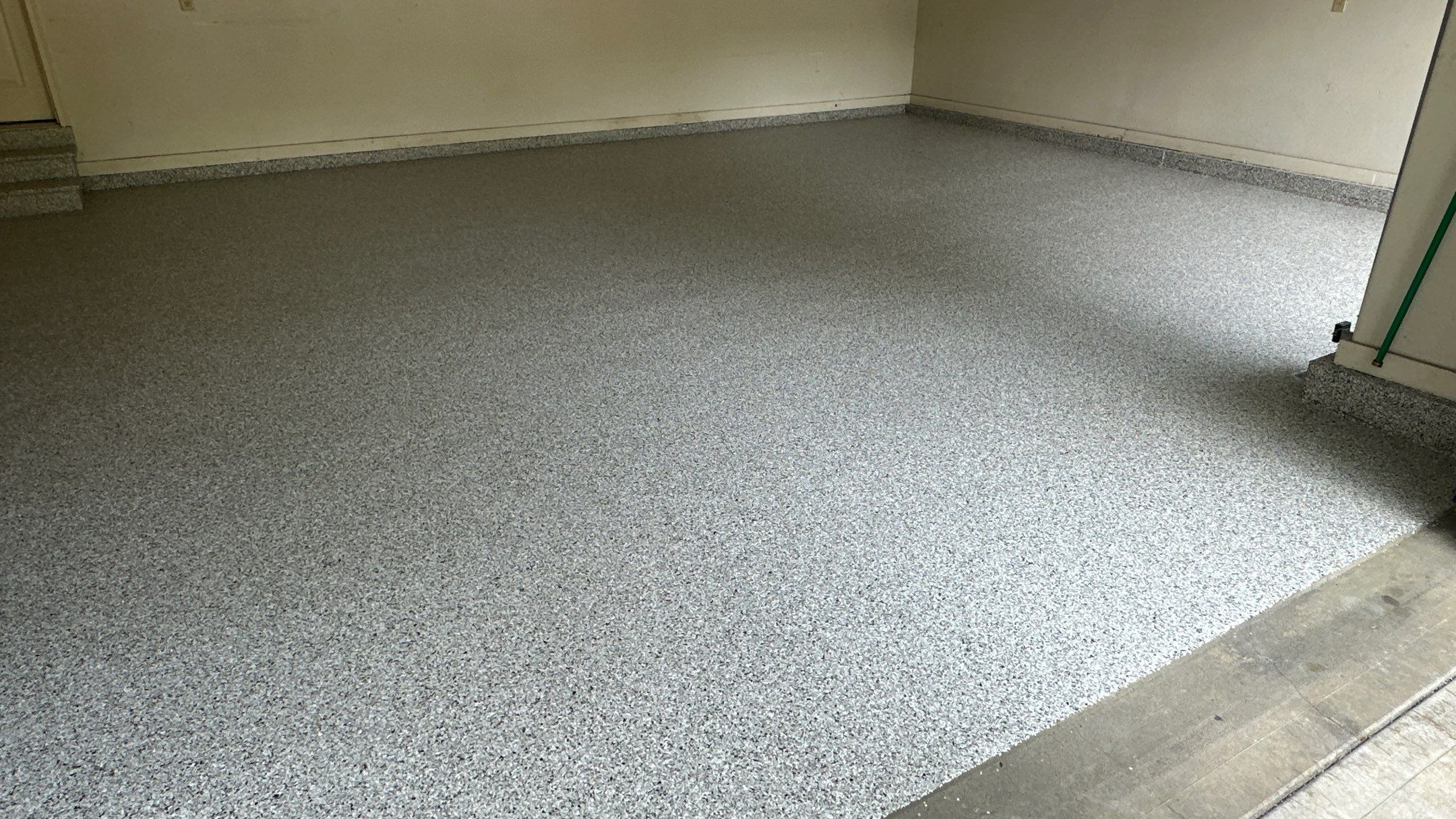 David K. got the garage floor of his dreams  by Banner Garage