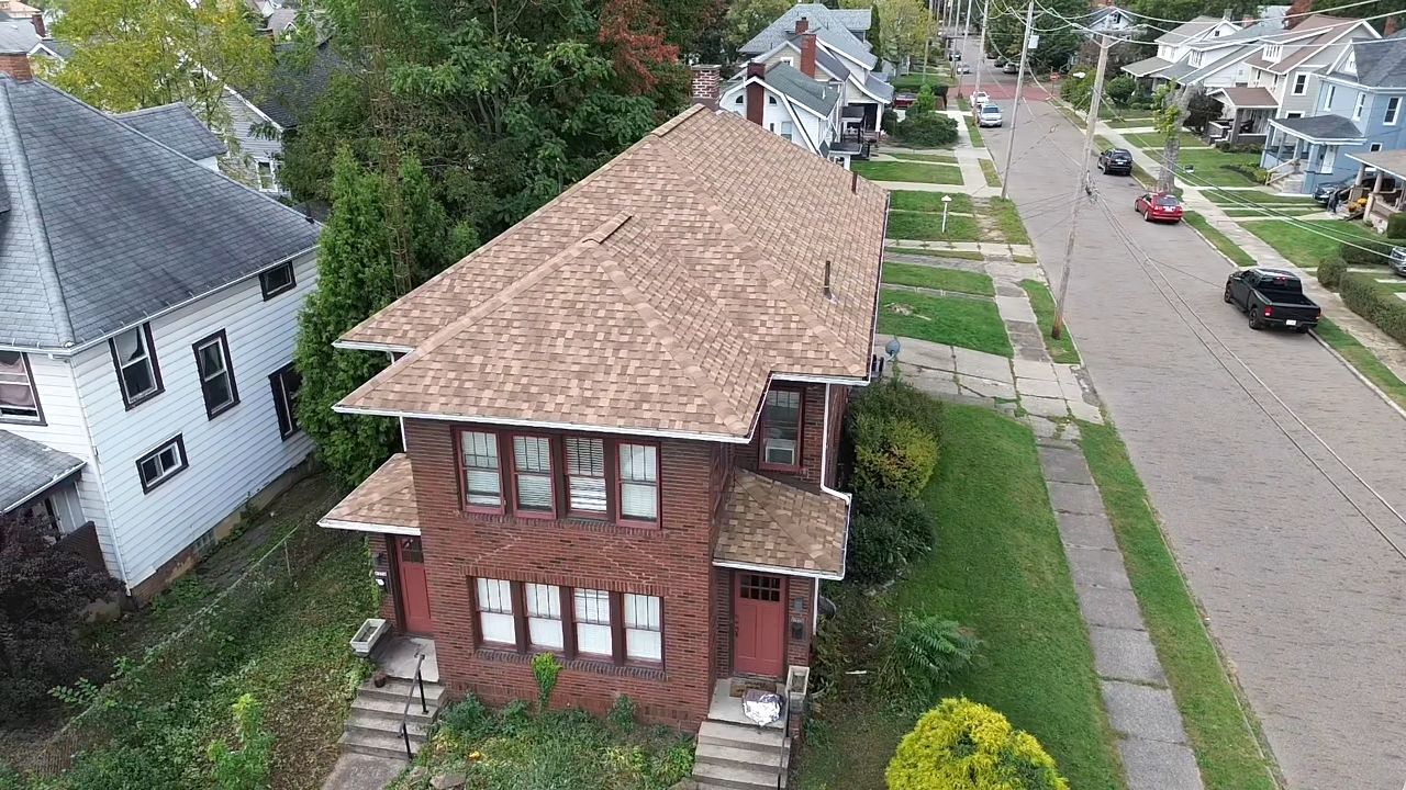 ATLAS PINNACLE COLOR: MORNING HARVEST DRIP EDGE: MUSKET BROWN by Eagle Eye Roofing