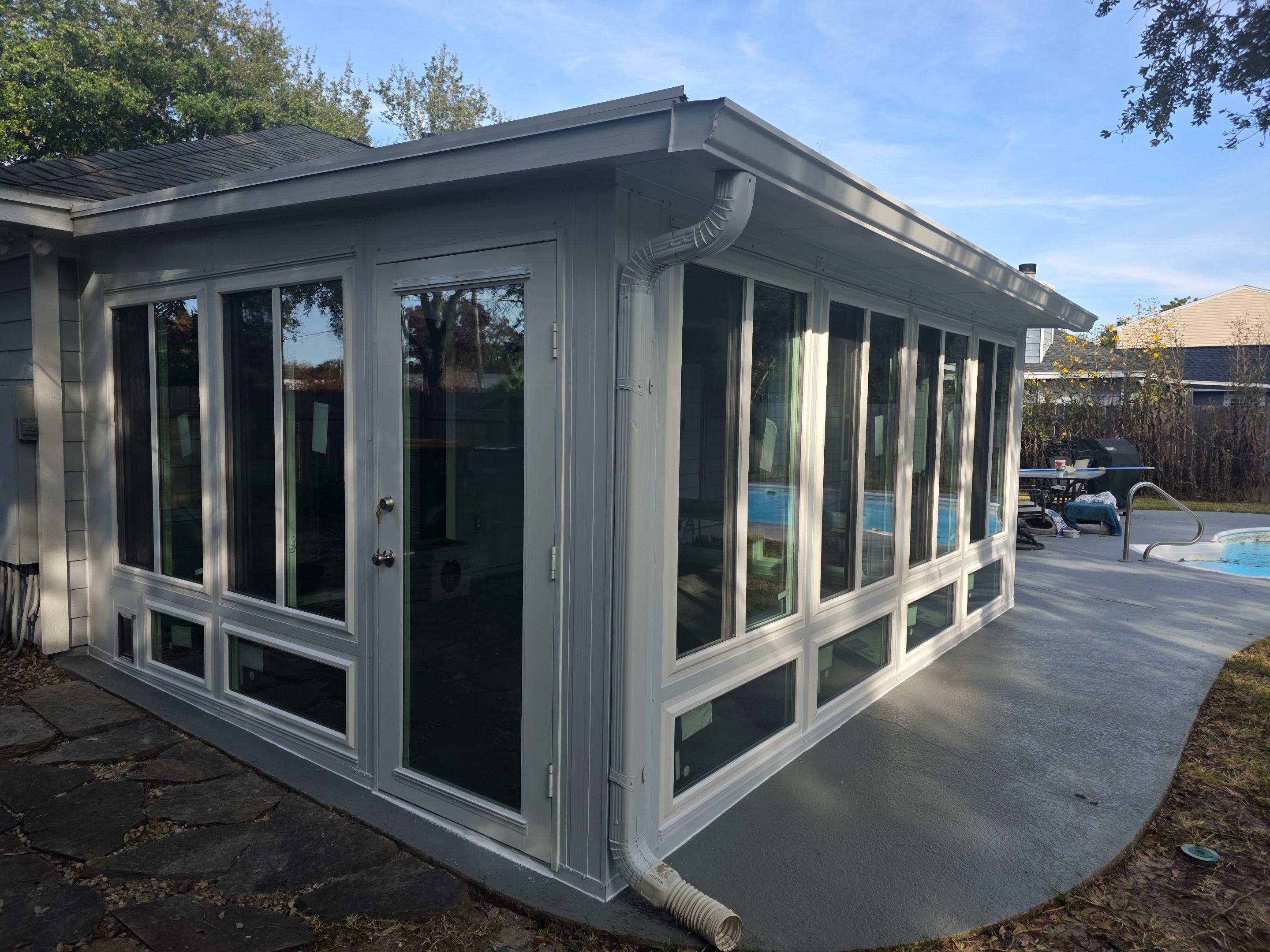 Patio Cover to Glass Room in Mary Esther, FL by Titan Sunrooms