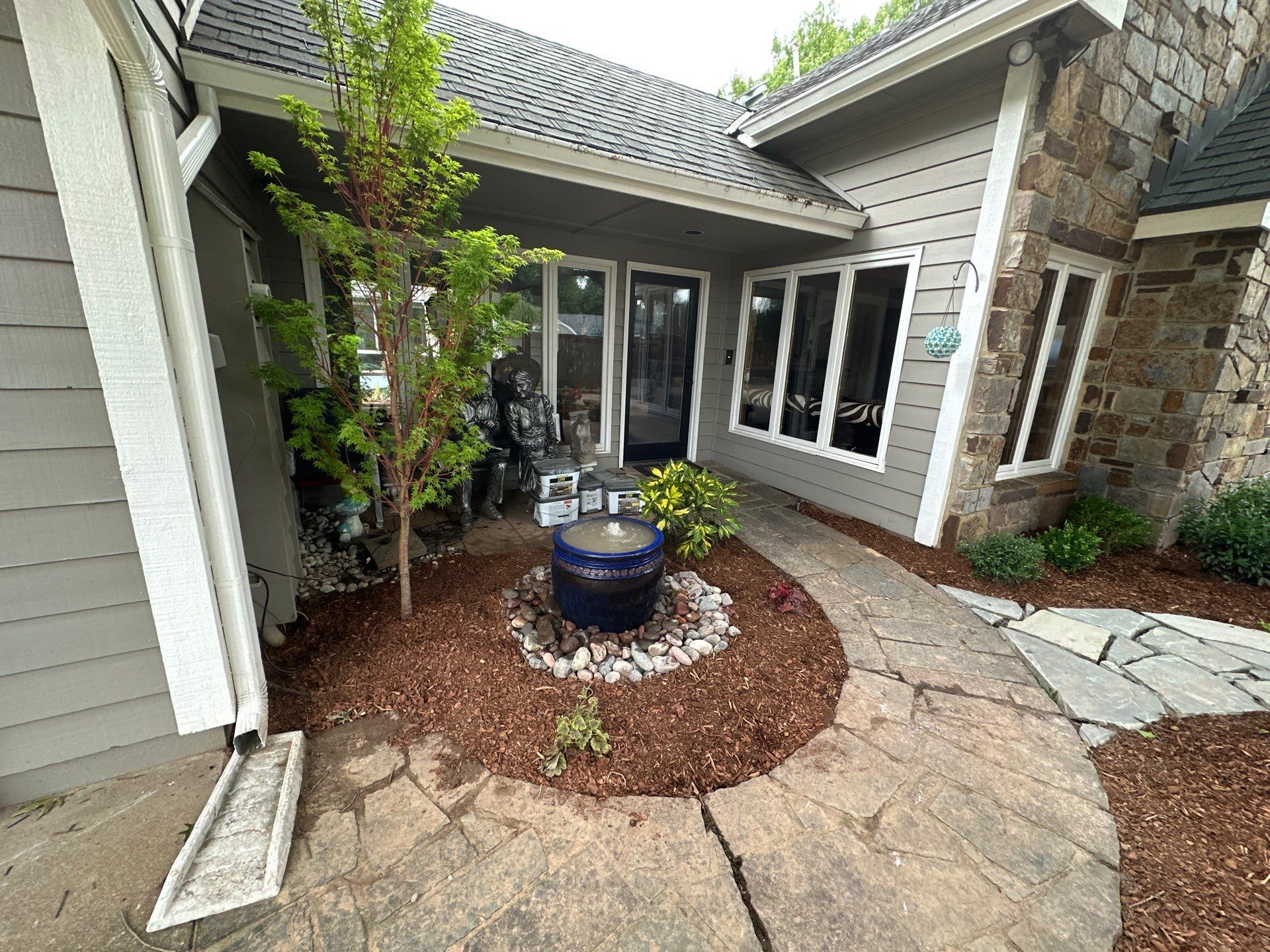 Project in Tulsa by Greenscapes Outdoor