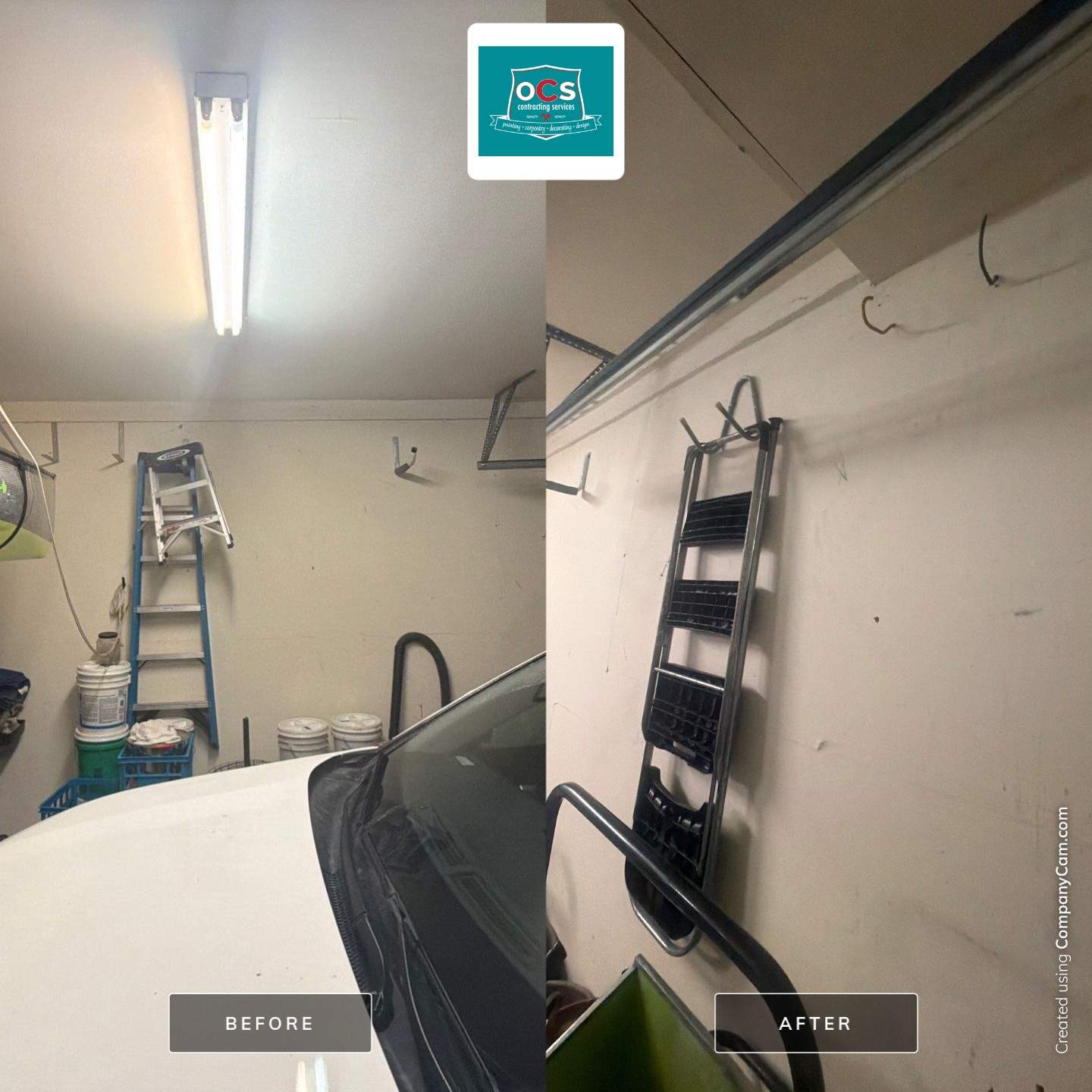 Full Interior Painting and Garage Wall Refresh in Franklin by OCS Contracting Services