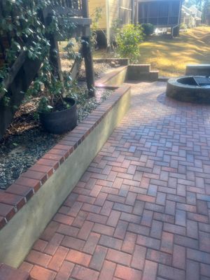 Patio and Coated Deck using Wood and Concrete Sealant