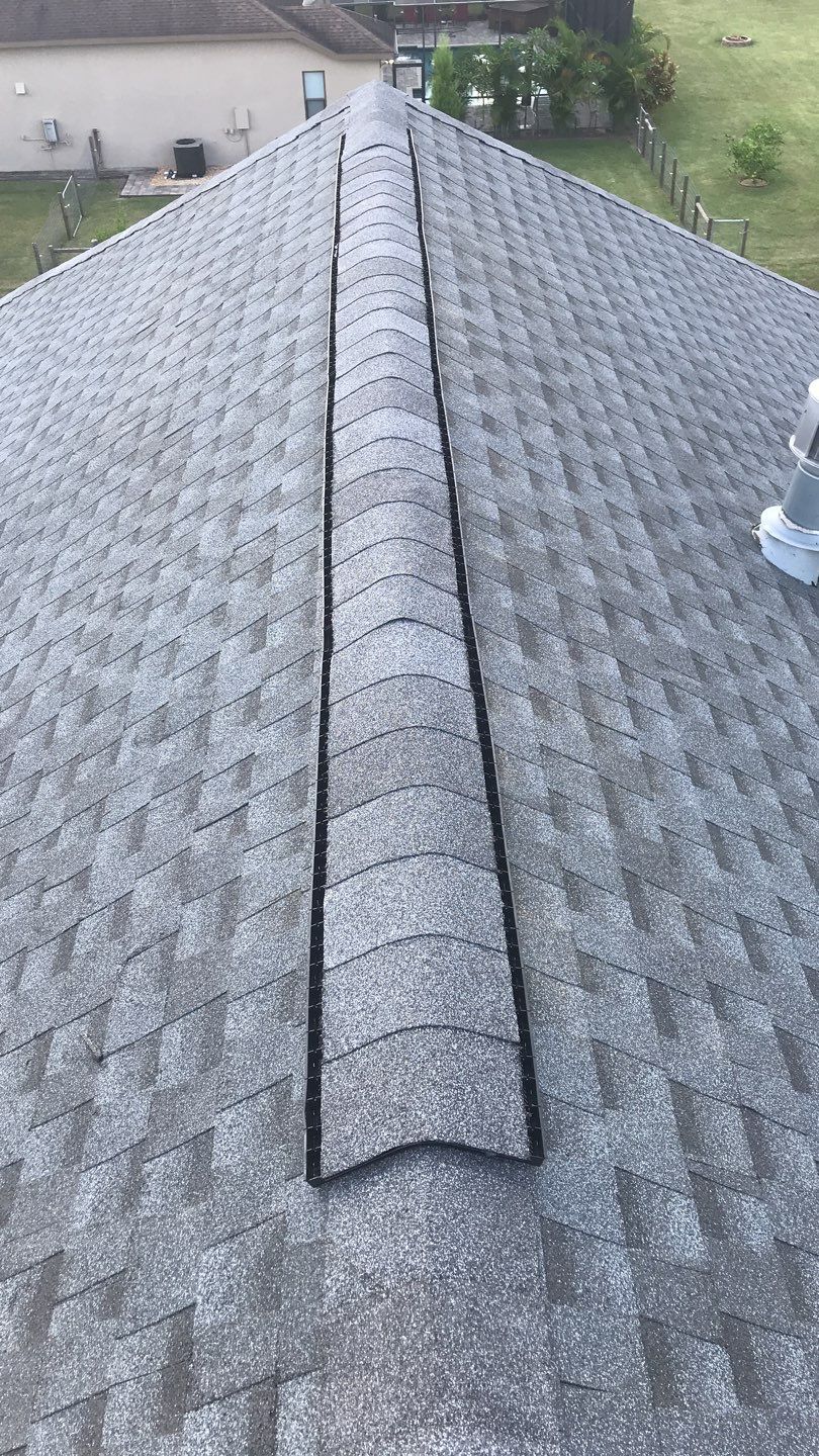 Residential Roofing Installation using GAF HDZ Shingles by Protek Roofing Heating Air & Solar