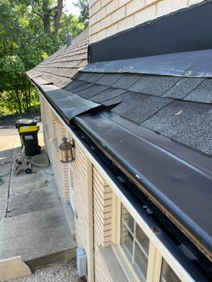 Turtle Shell gutter protection installation in Oak Brook, IL 60523, photograph 9