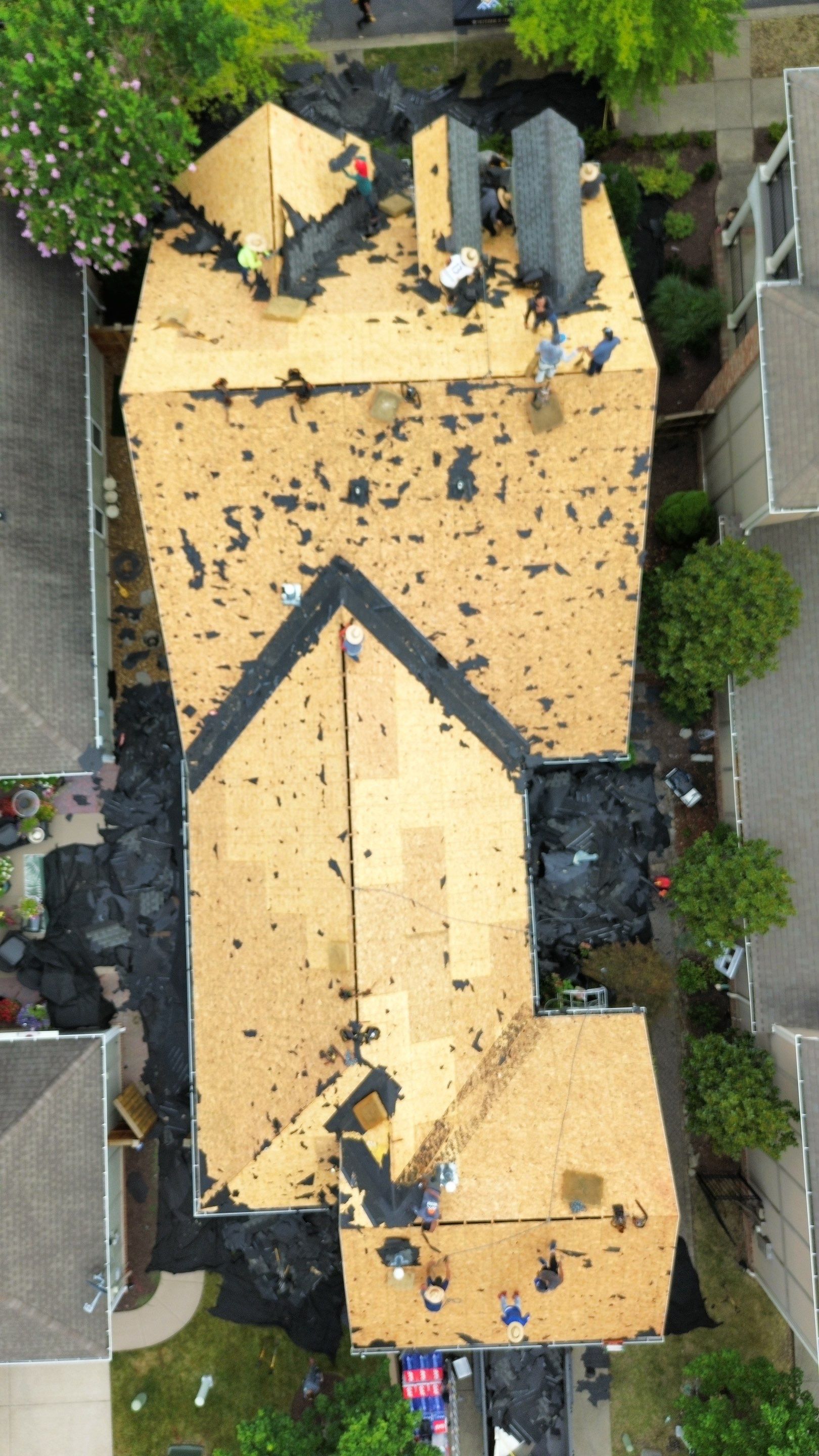 Residential Roofing Installation using GAF HDZ Roofing System  by Undersun Roofing 
