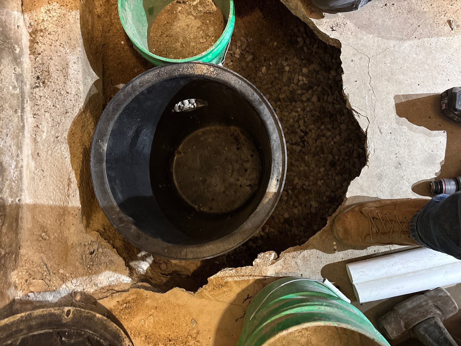 Drain Tile in South Minneapolis by Waterproofing Northeast