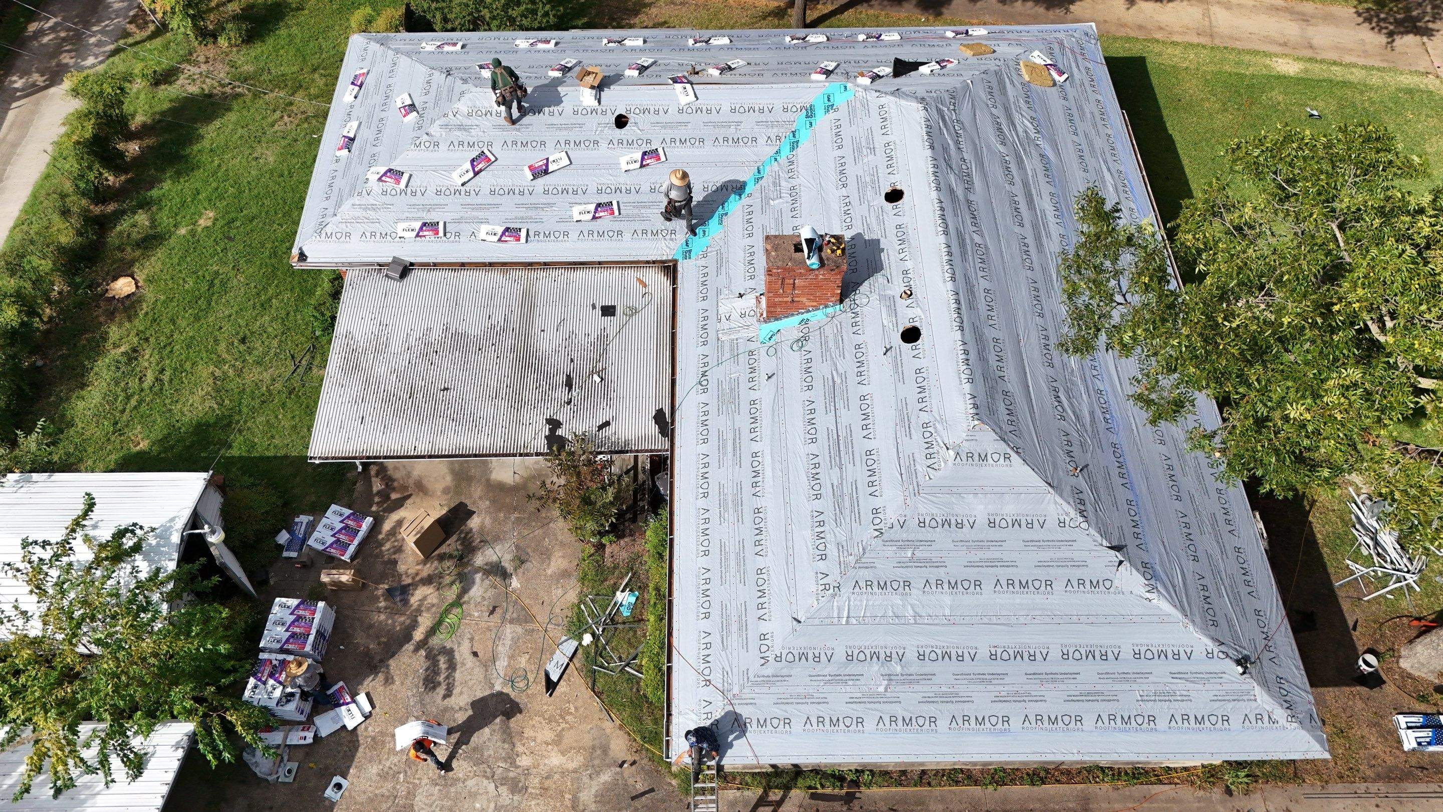 Project in Garland by Armor Roofing | Exteriors