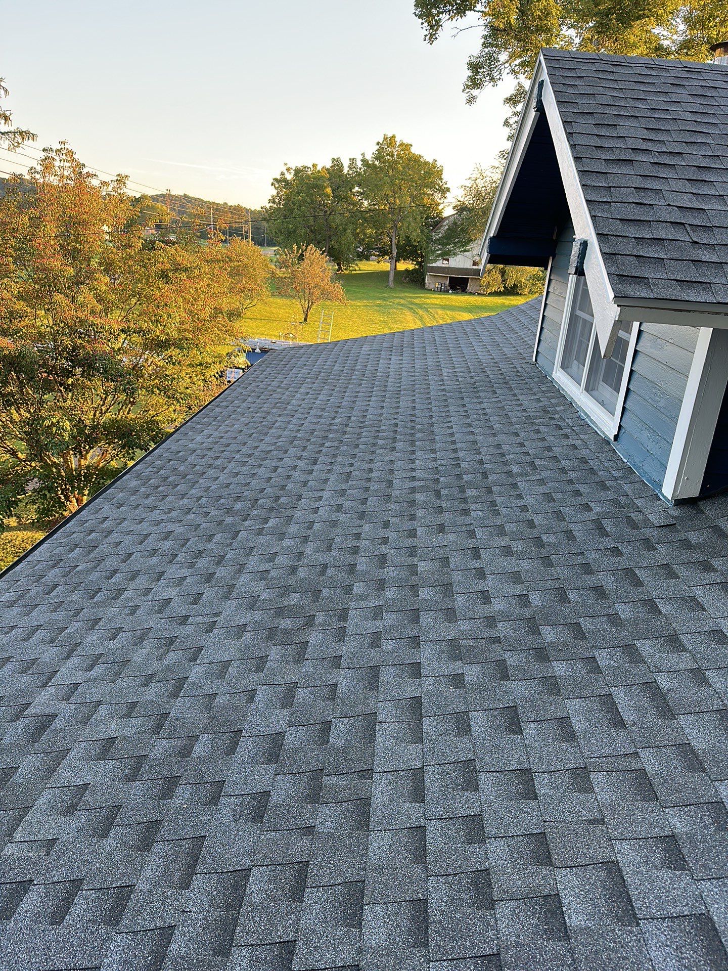 Residential Roofing Installation using GAF Timberline HDZ, Pewter Gray by Rainstoppers Roofing