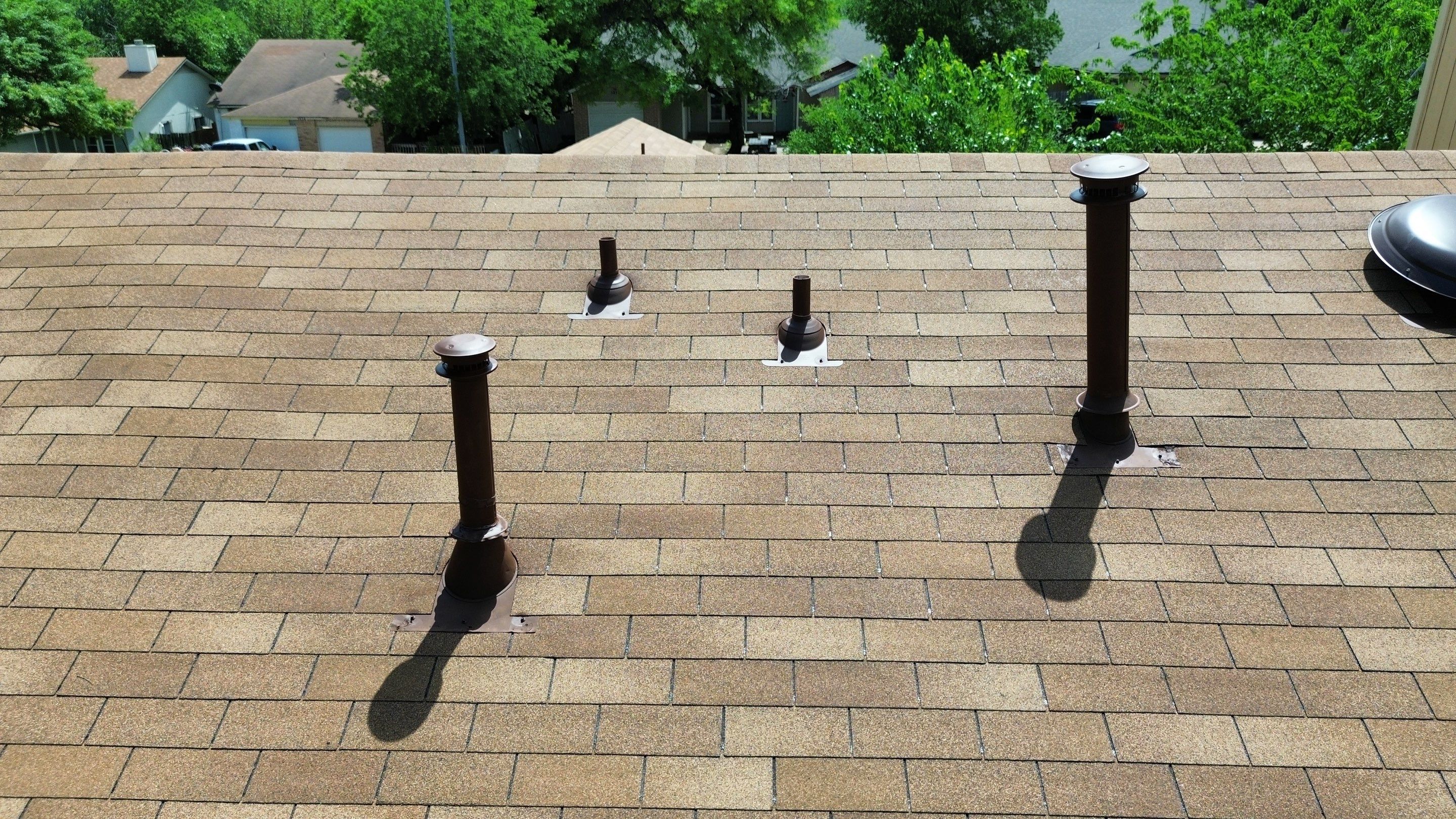 Roof Replacement in Austin, TX | Owens Corning Desert Tan Shingles by Kstylez Roofing & Construction